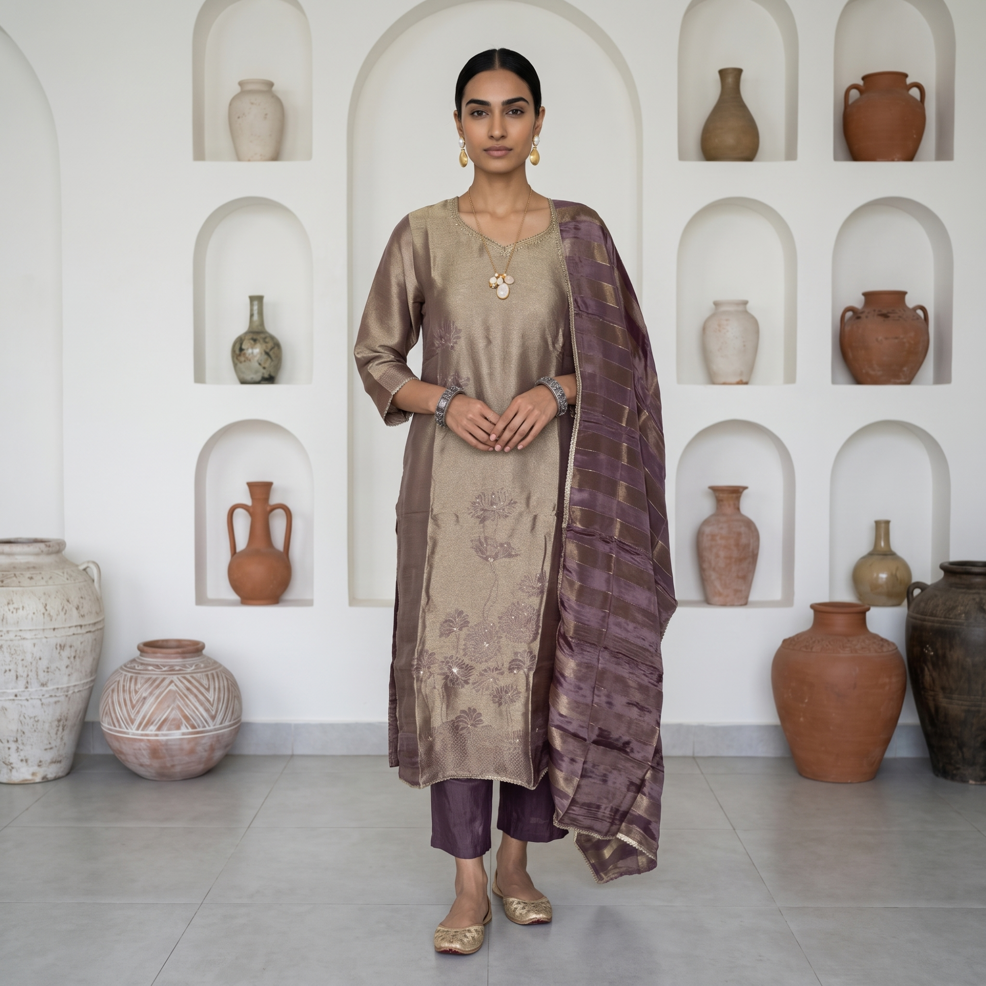 Readymade Dresses - LAVENDER