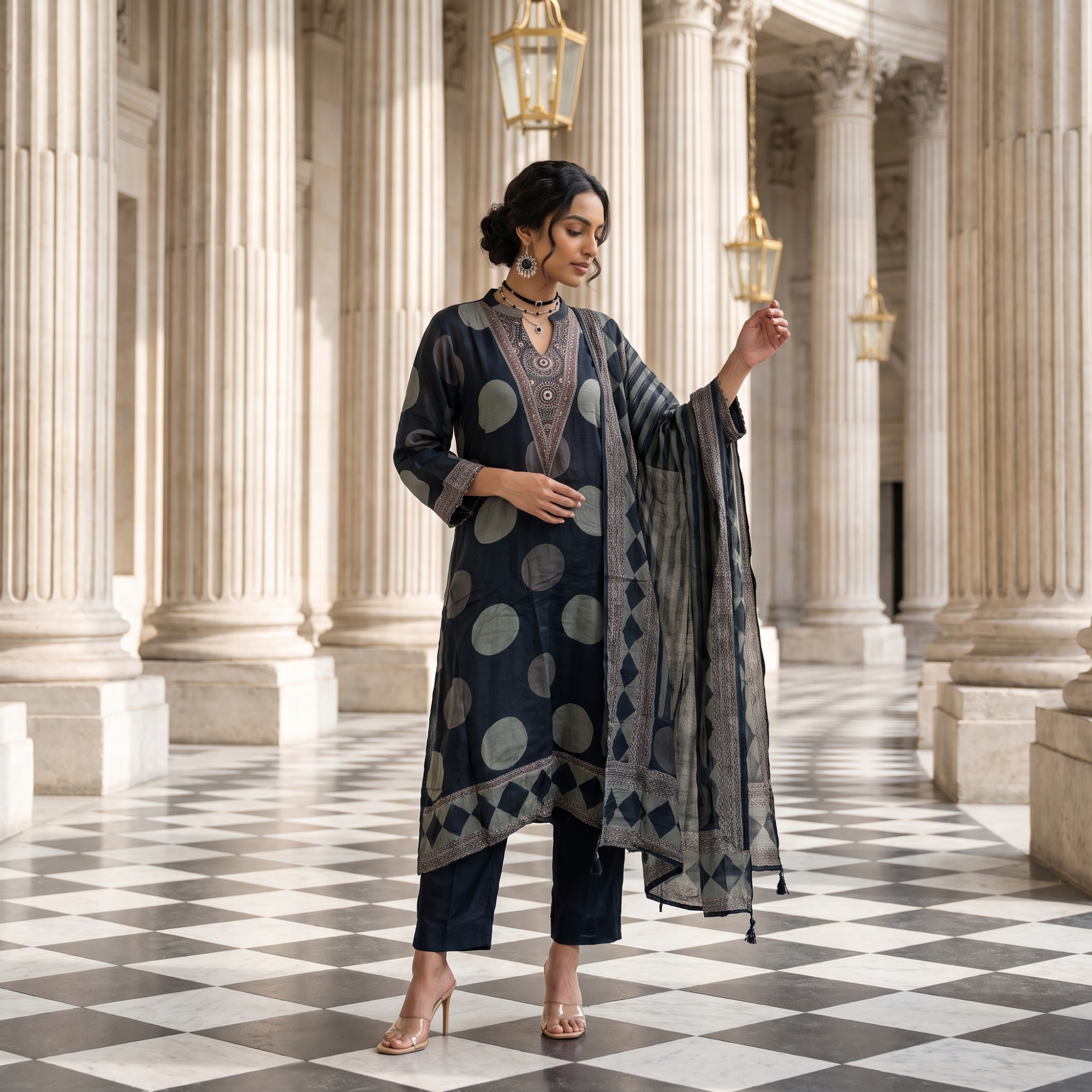 Readymade Dresses - BLACK