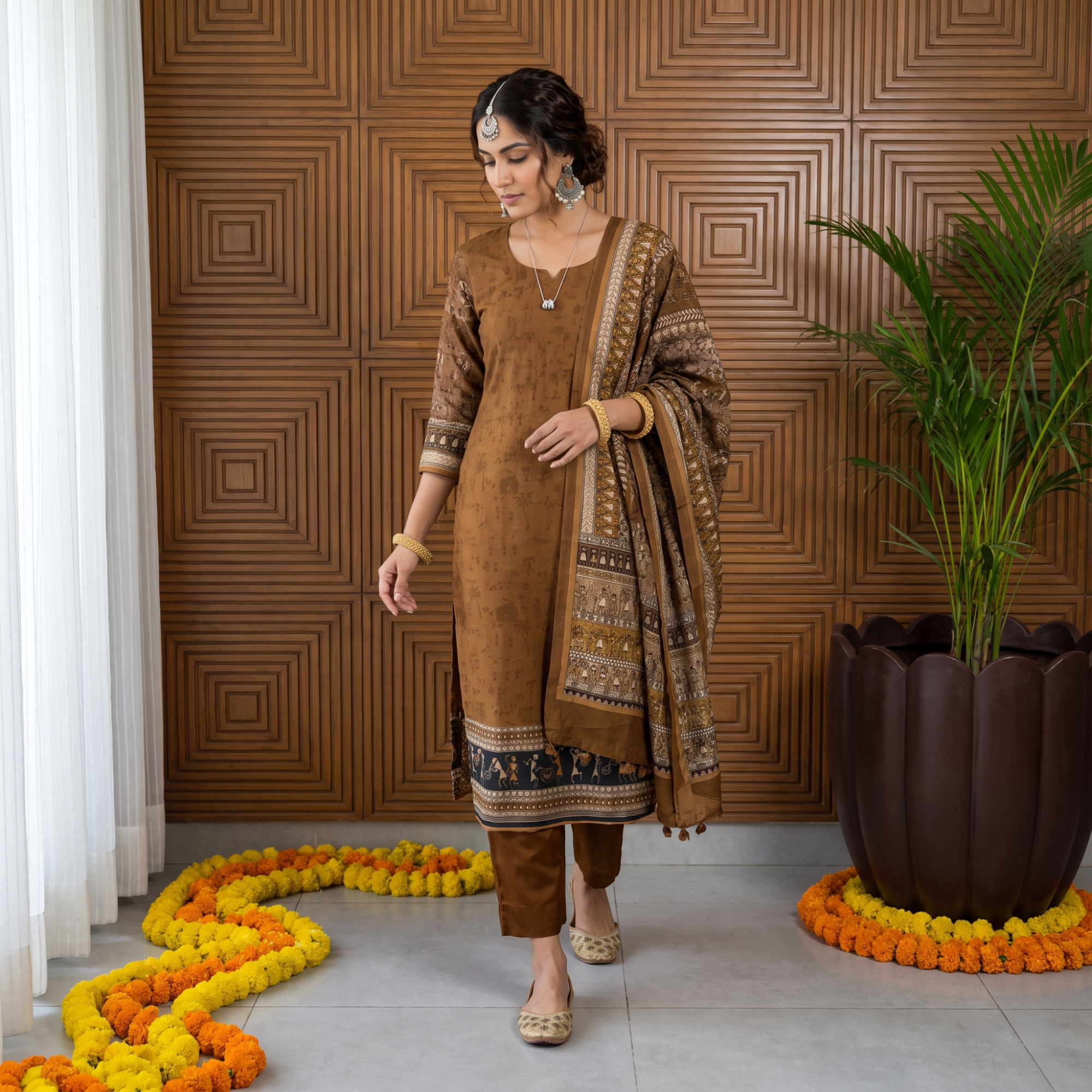 SOFT SILK (UNSTITCHED SUIT)