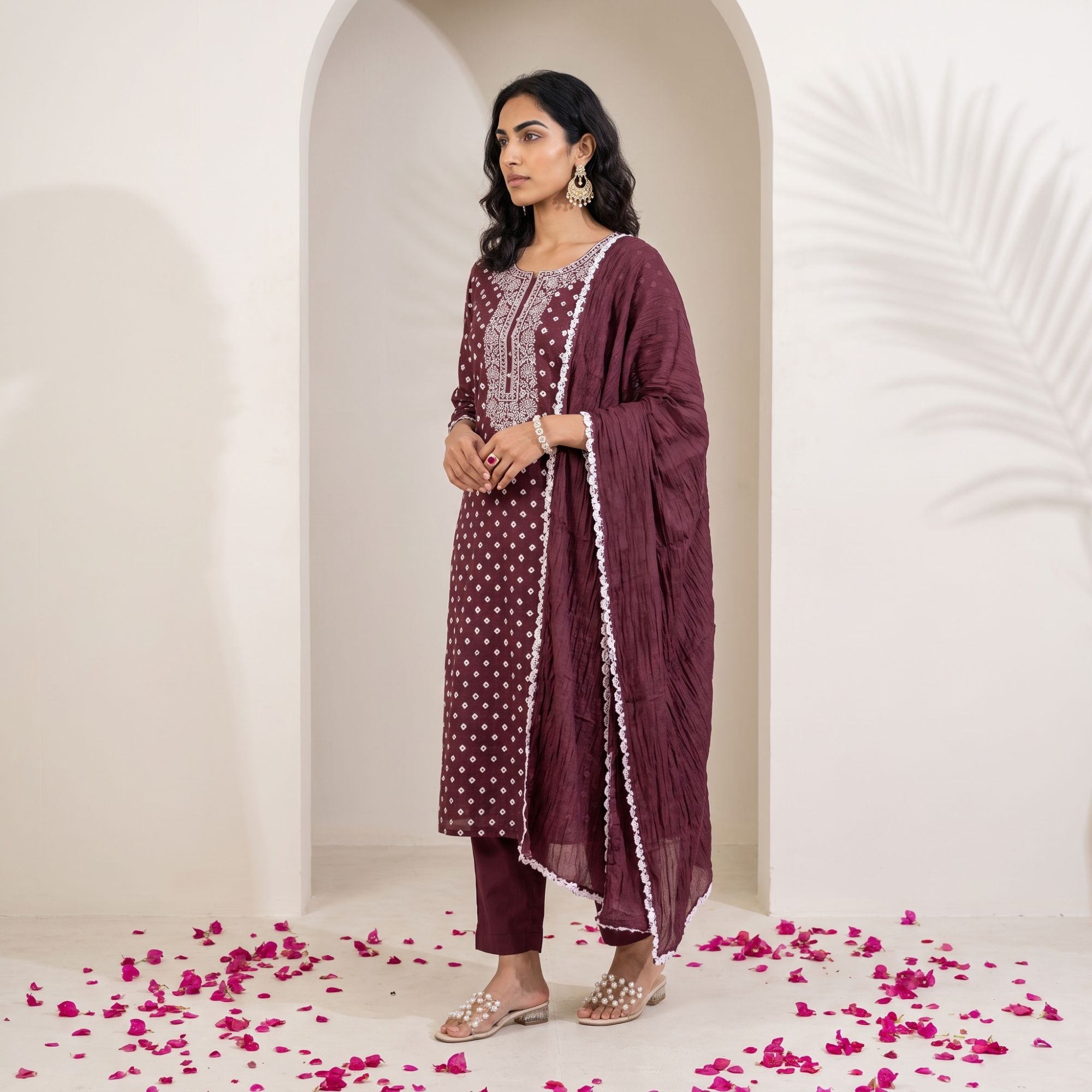 PURE COTTON (UNSTITCHED SUIT)