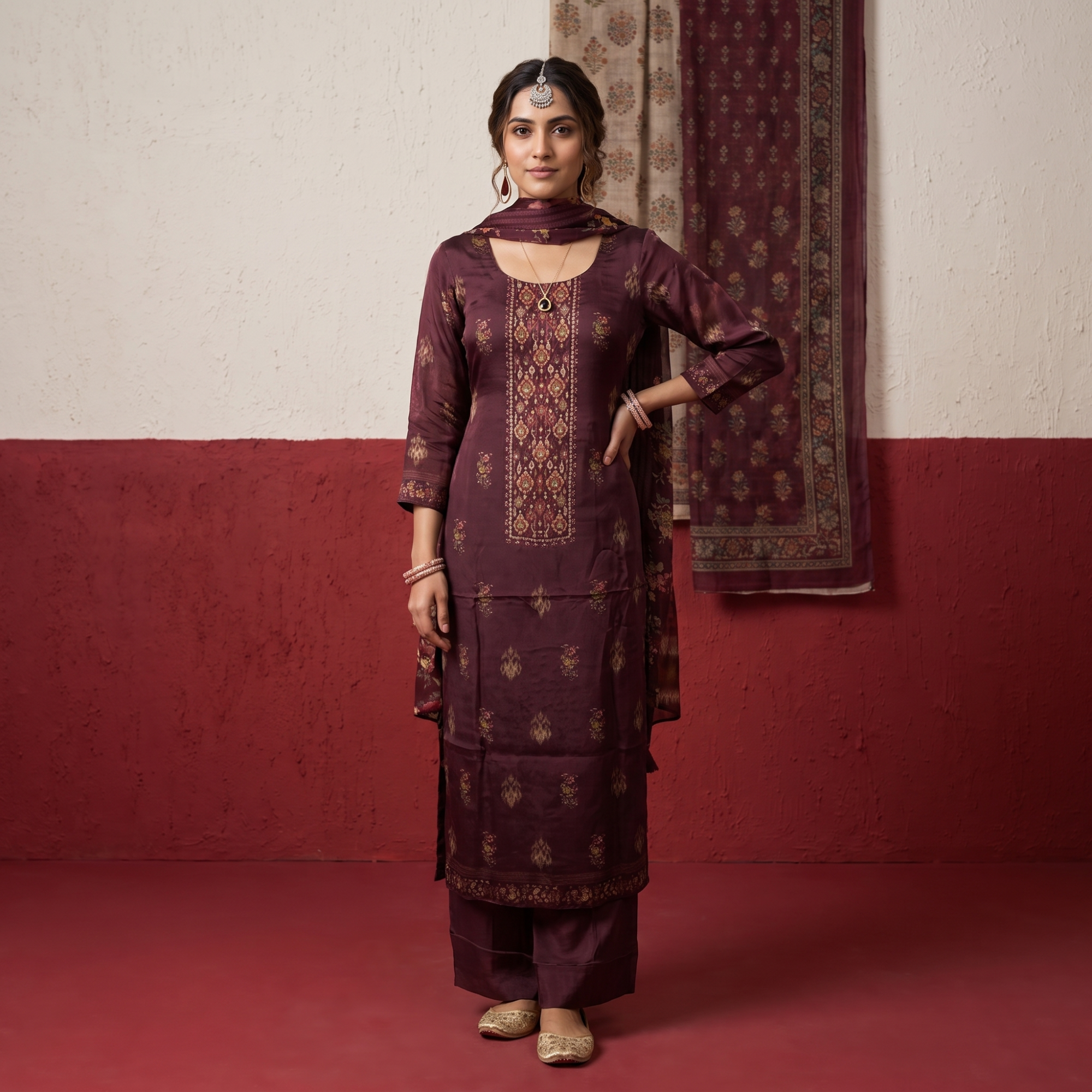 SOFT SILK (UNSTITCHED SUIT)