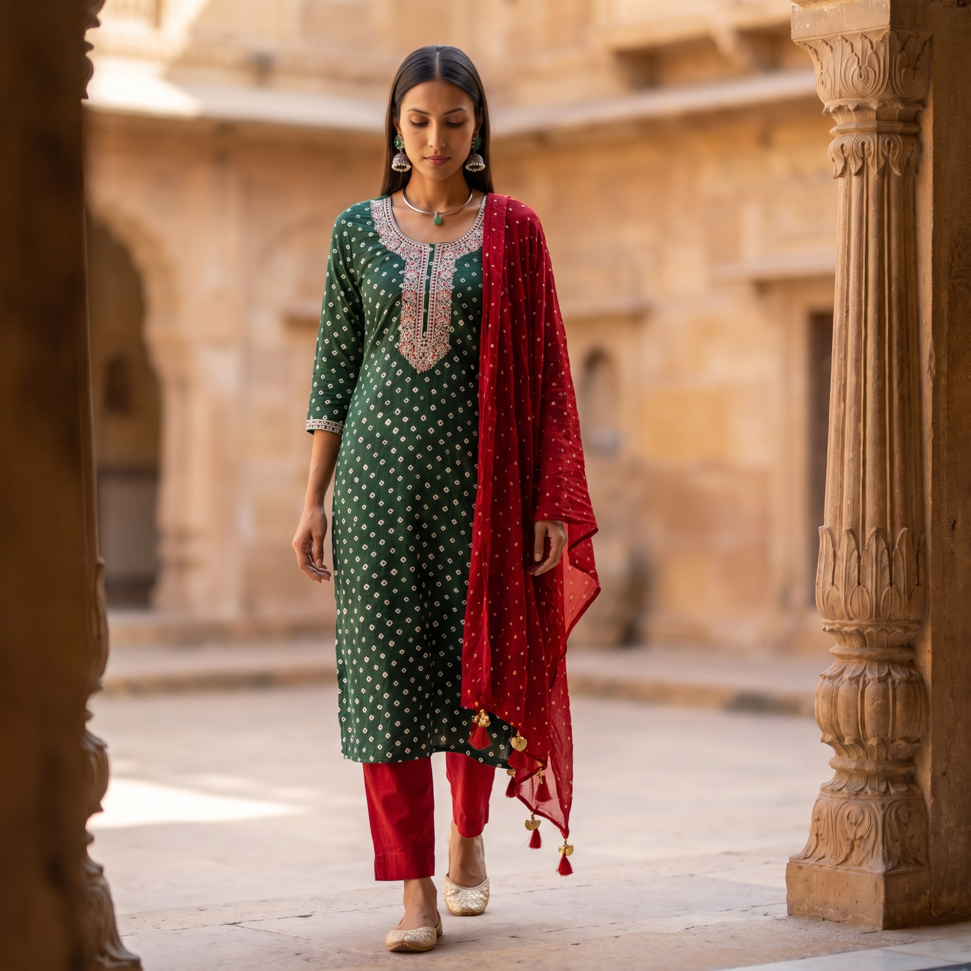 PURE COTTON (UNSTITCHED SUIT)