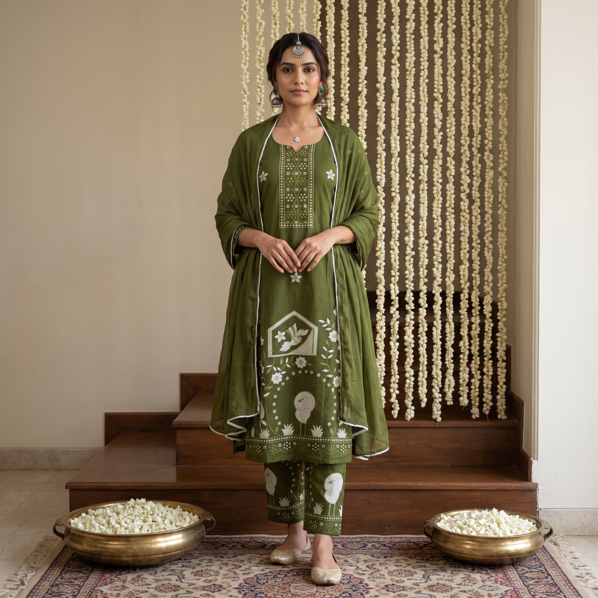 PURE COTTON (UNSTITCHED SUIT)