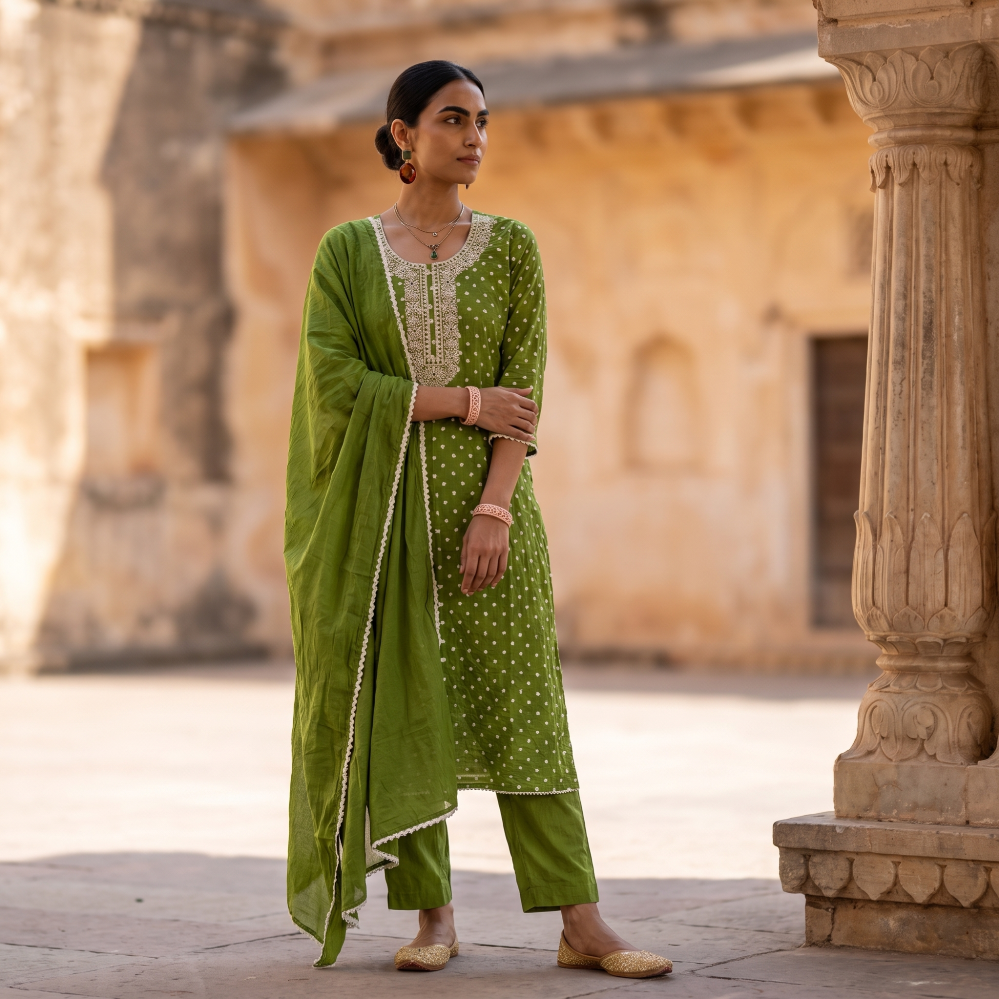 PURE COTTON (UNSTITCHED SUIT)