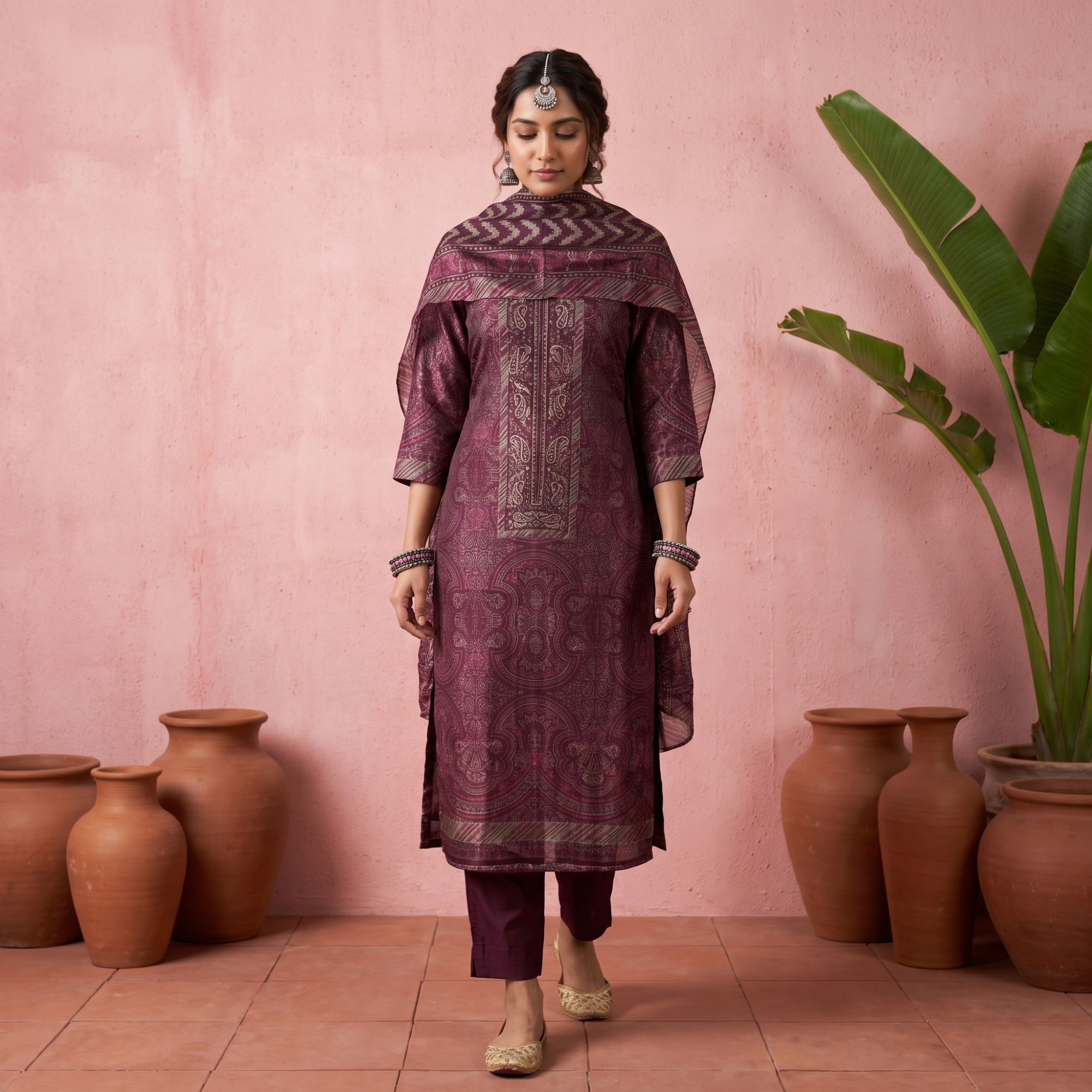SOFT SILK (UNSTITCHED SUIT)