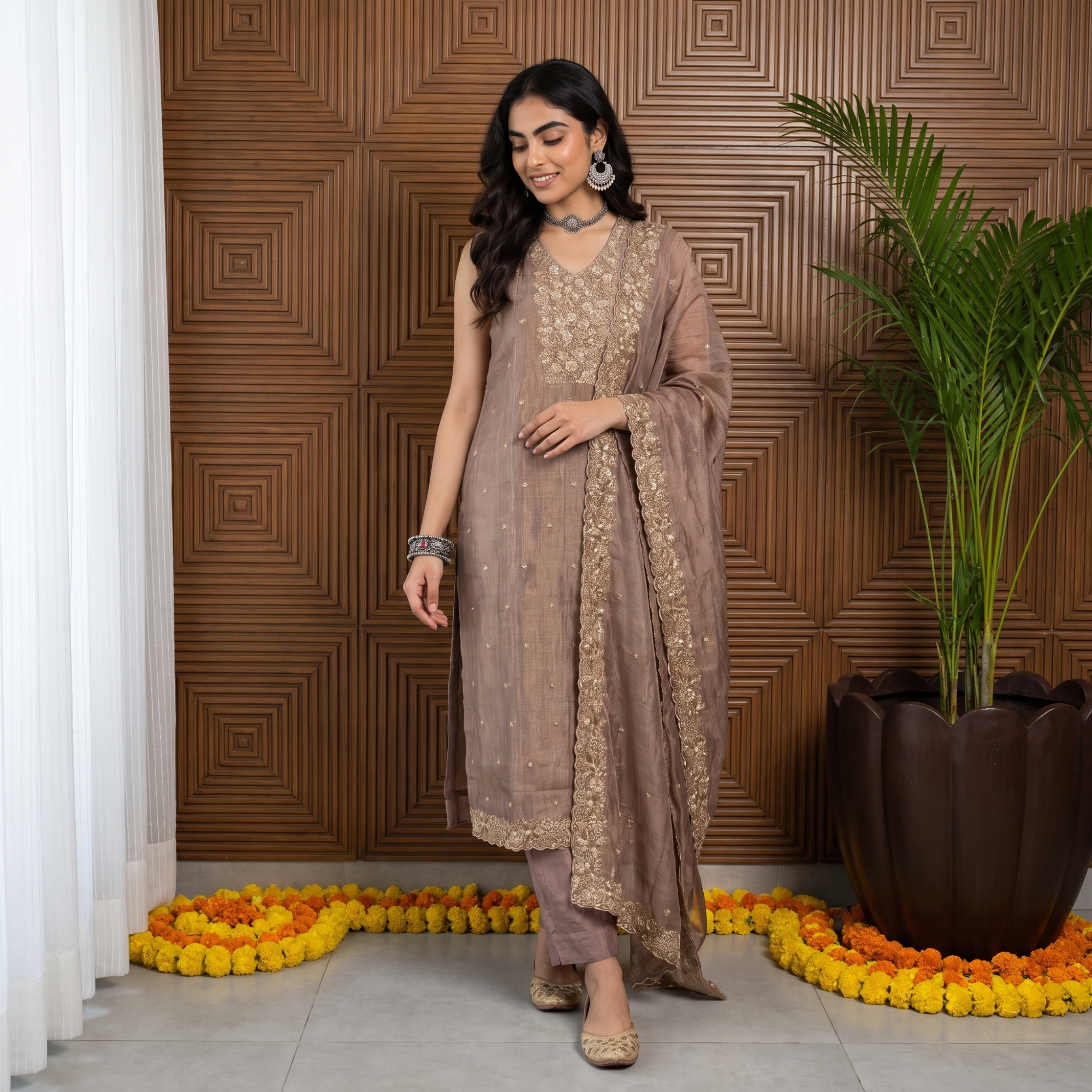 CRUSH TISSUE (UNSTITCHED SUIT)
