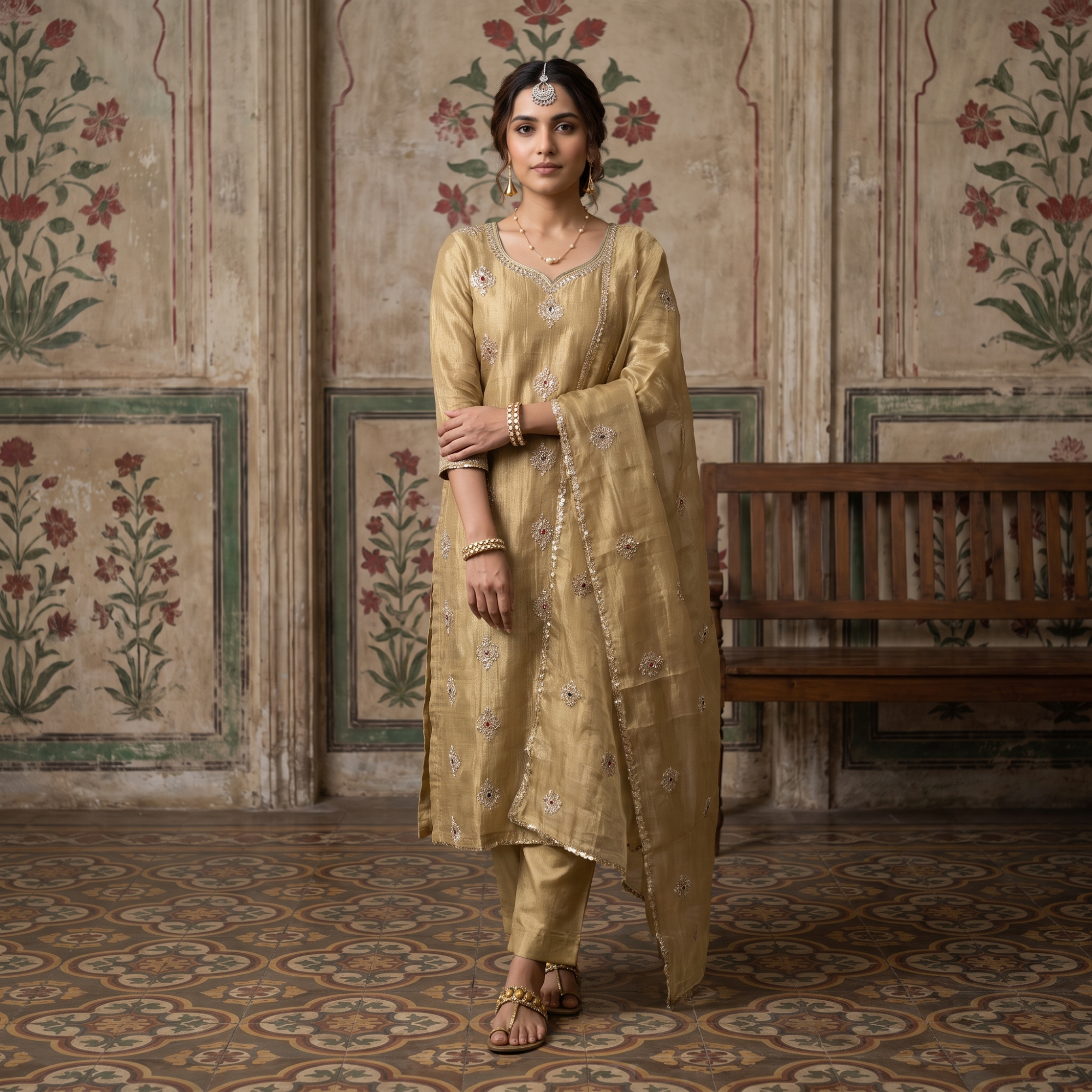 TISSUE SILK (UNSTITCHED SUIT)