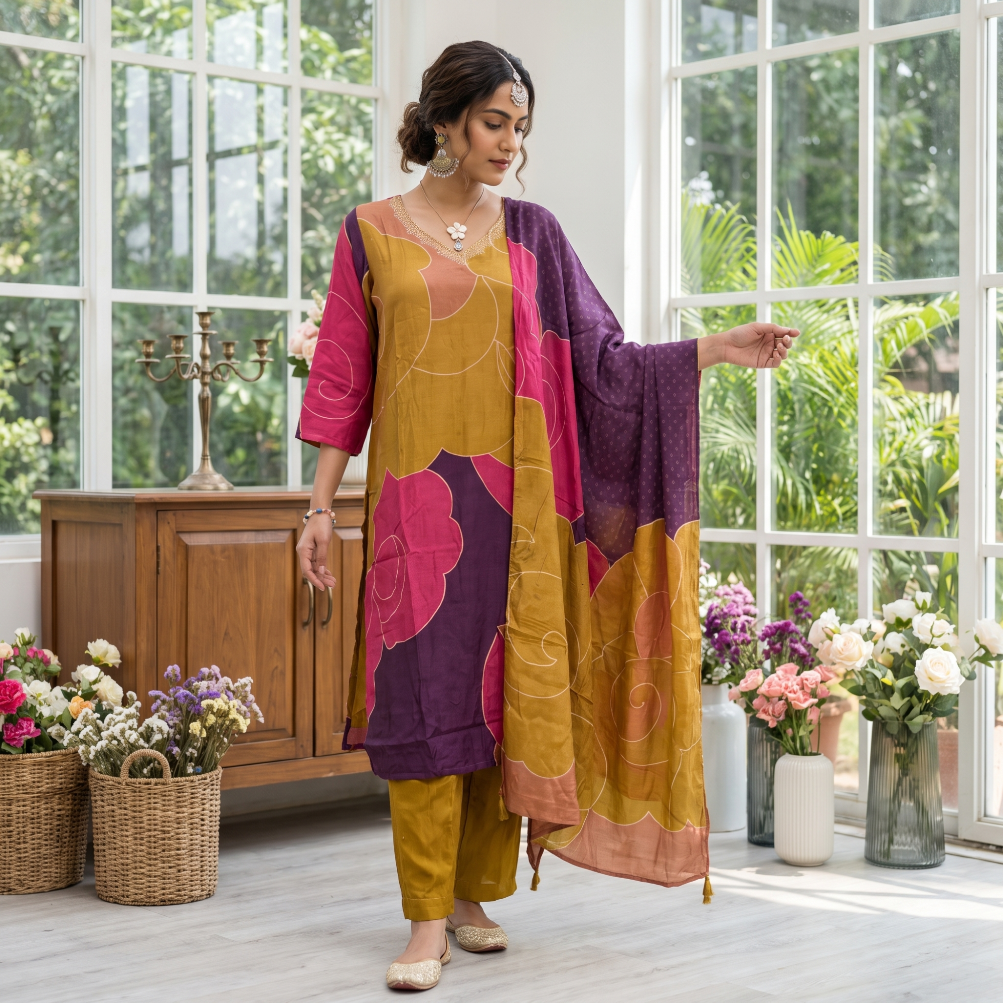 KURTI-SET (READY MADE)