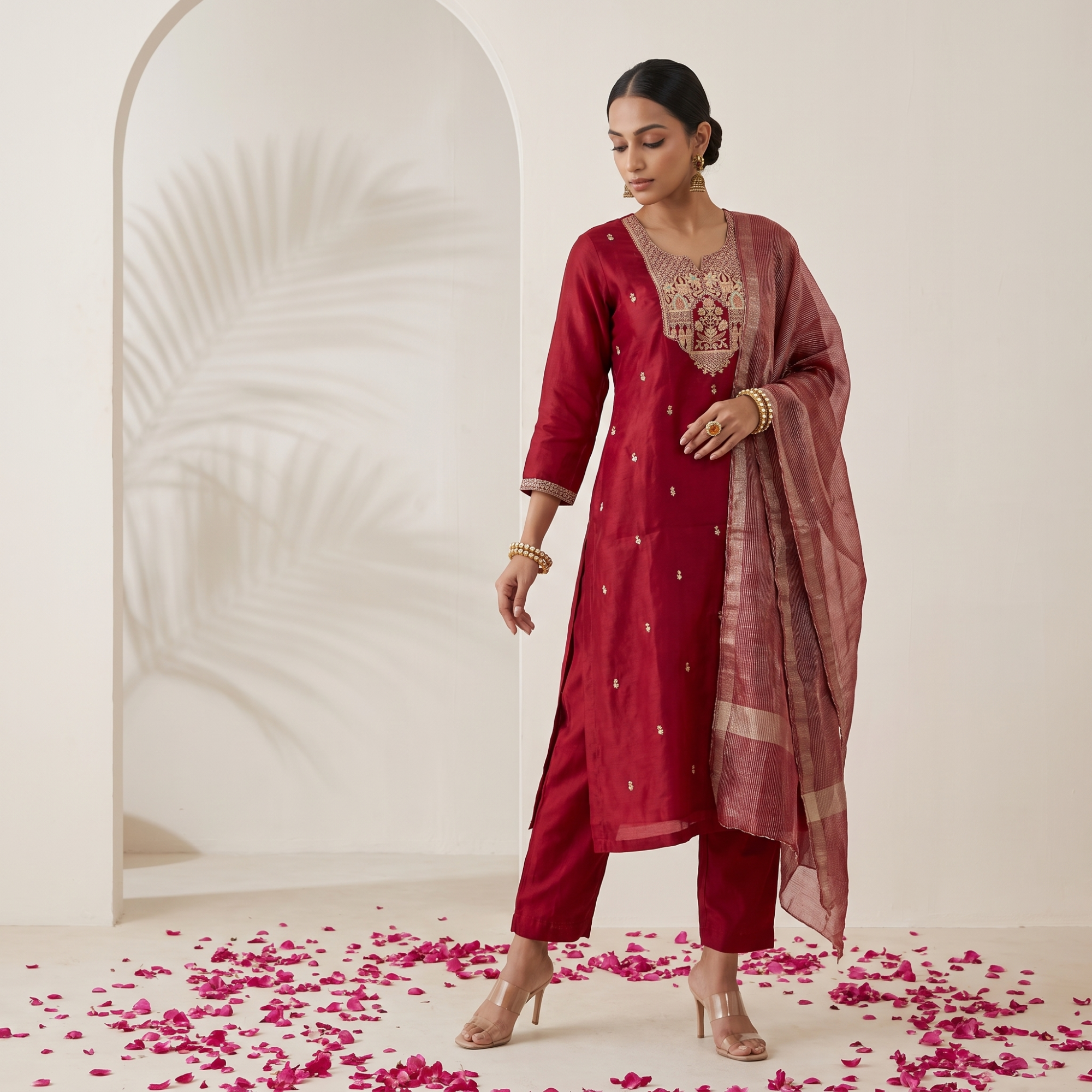 PURE KORA SILK (UNSTITCHED SUIT)
