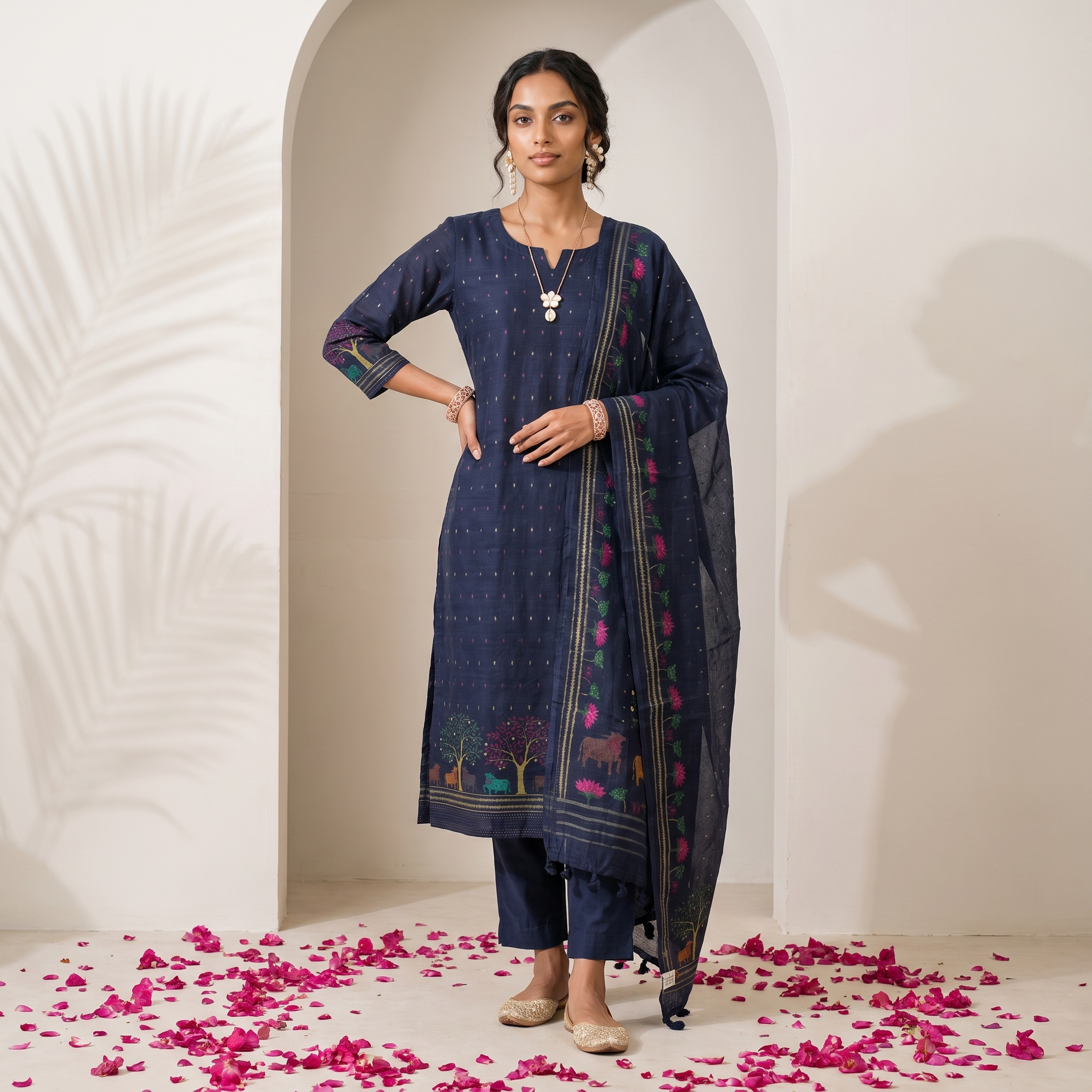 SOFT SILK (UNSTITCHED SUIT)