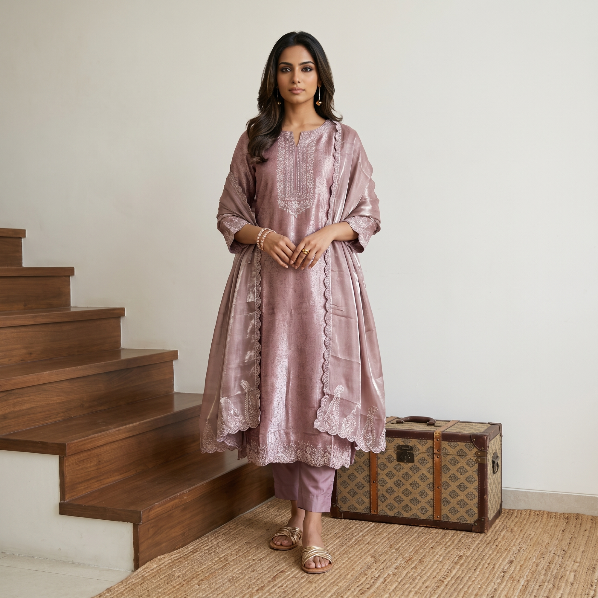 TISSUE SILK (UNSTITCHED SUIT)
