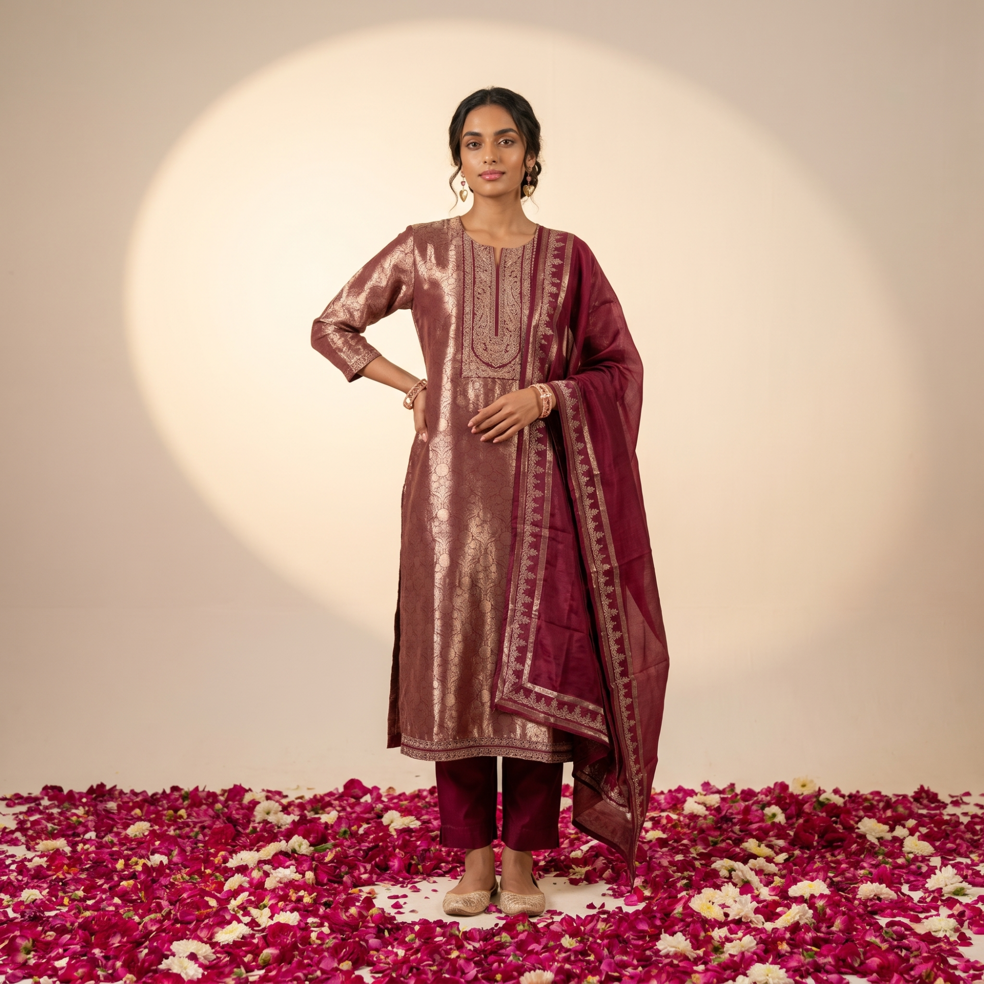 TISSUE SILK (UNSTITCHED SUIT)