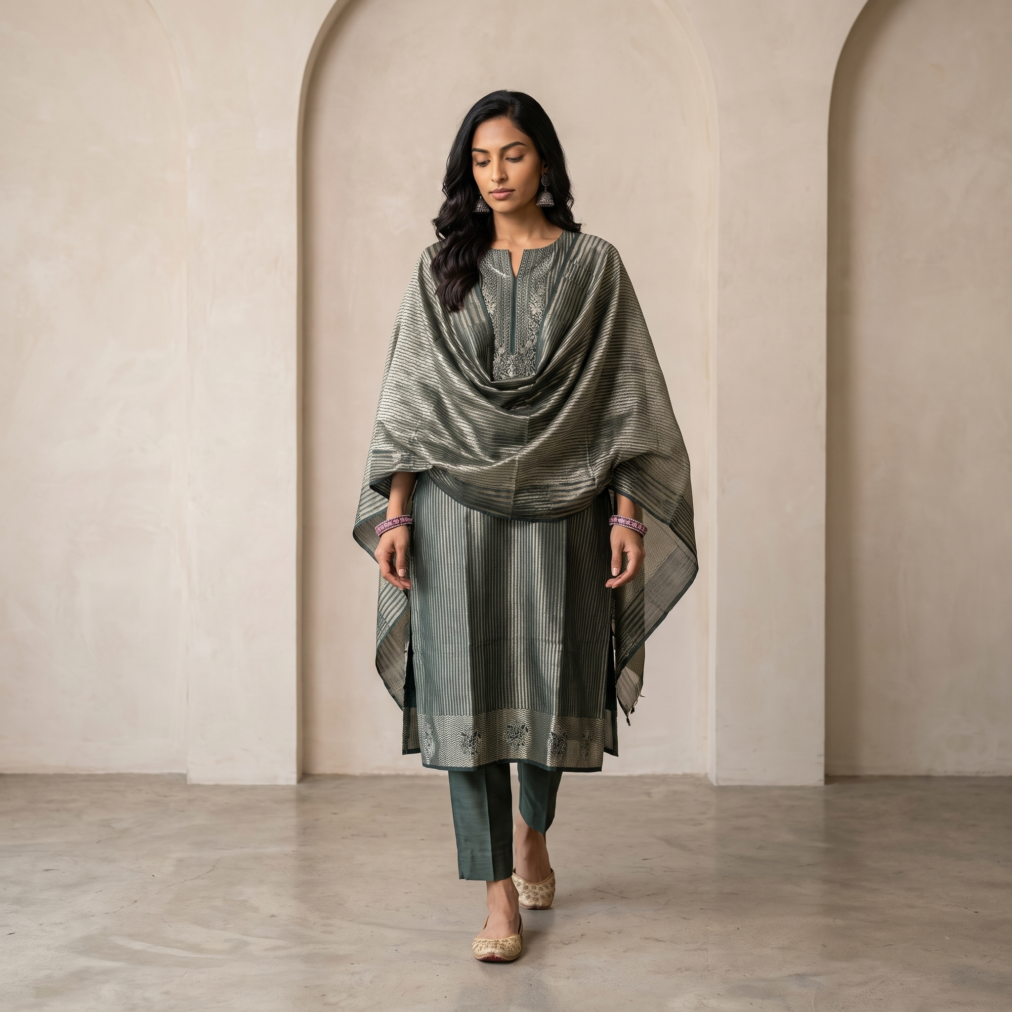 TISSUE SILK (UNSTITCHED SUIT)