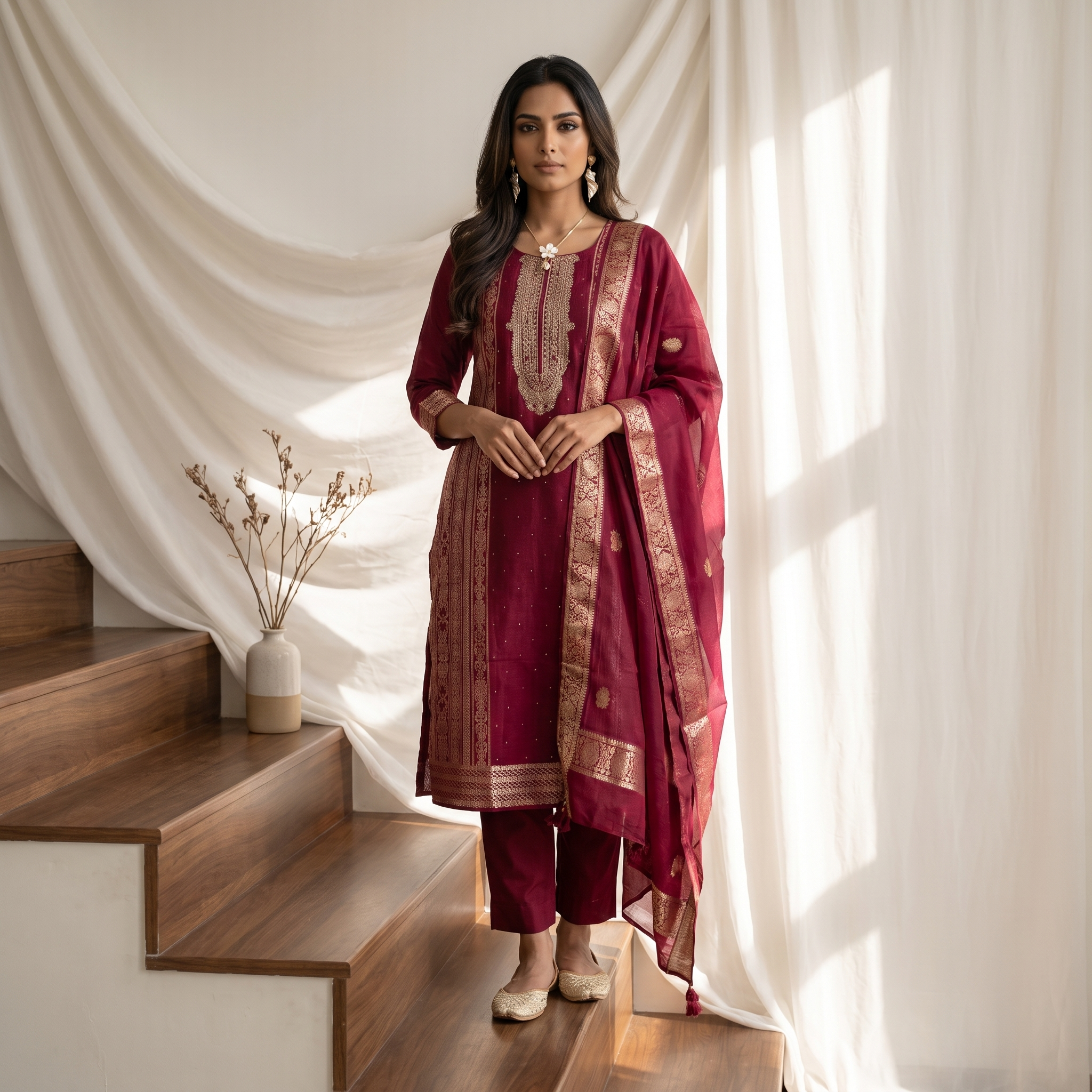 SOFT SILK (UNSTITCHED SUIT)