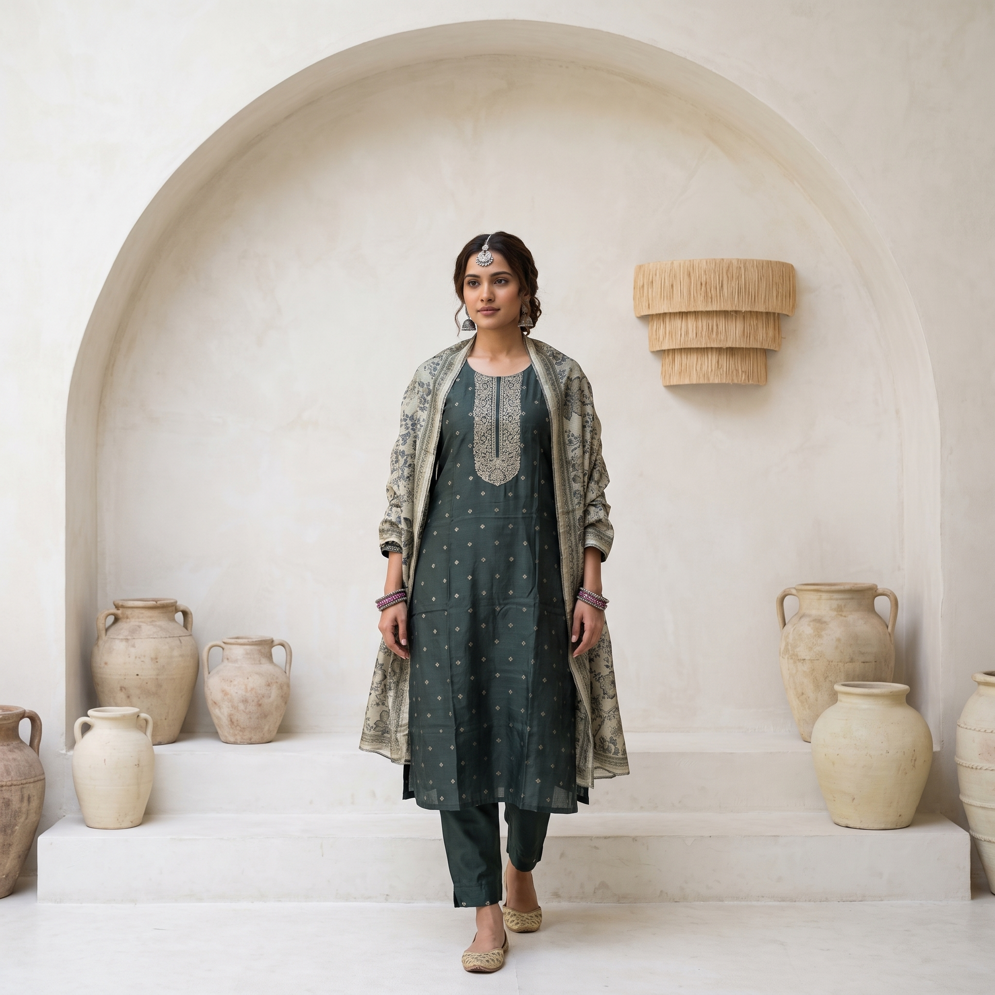 SOFT SILK (UNSTITCHED SUIT)