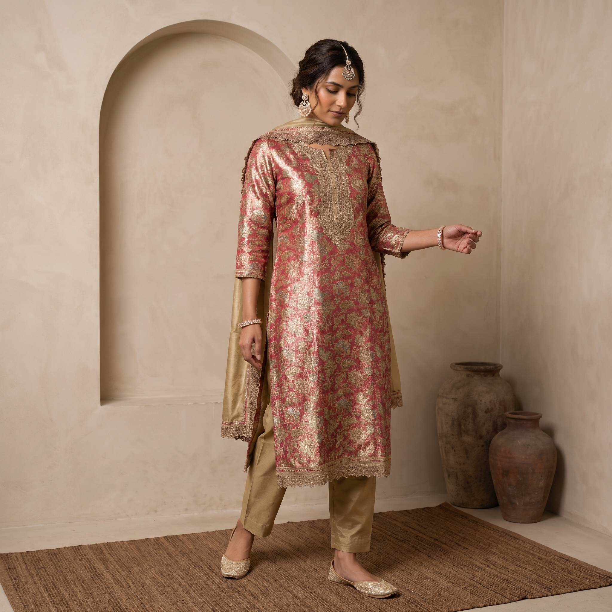 SOFT SILK (UNSTITCHED SUIT)
