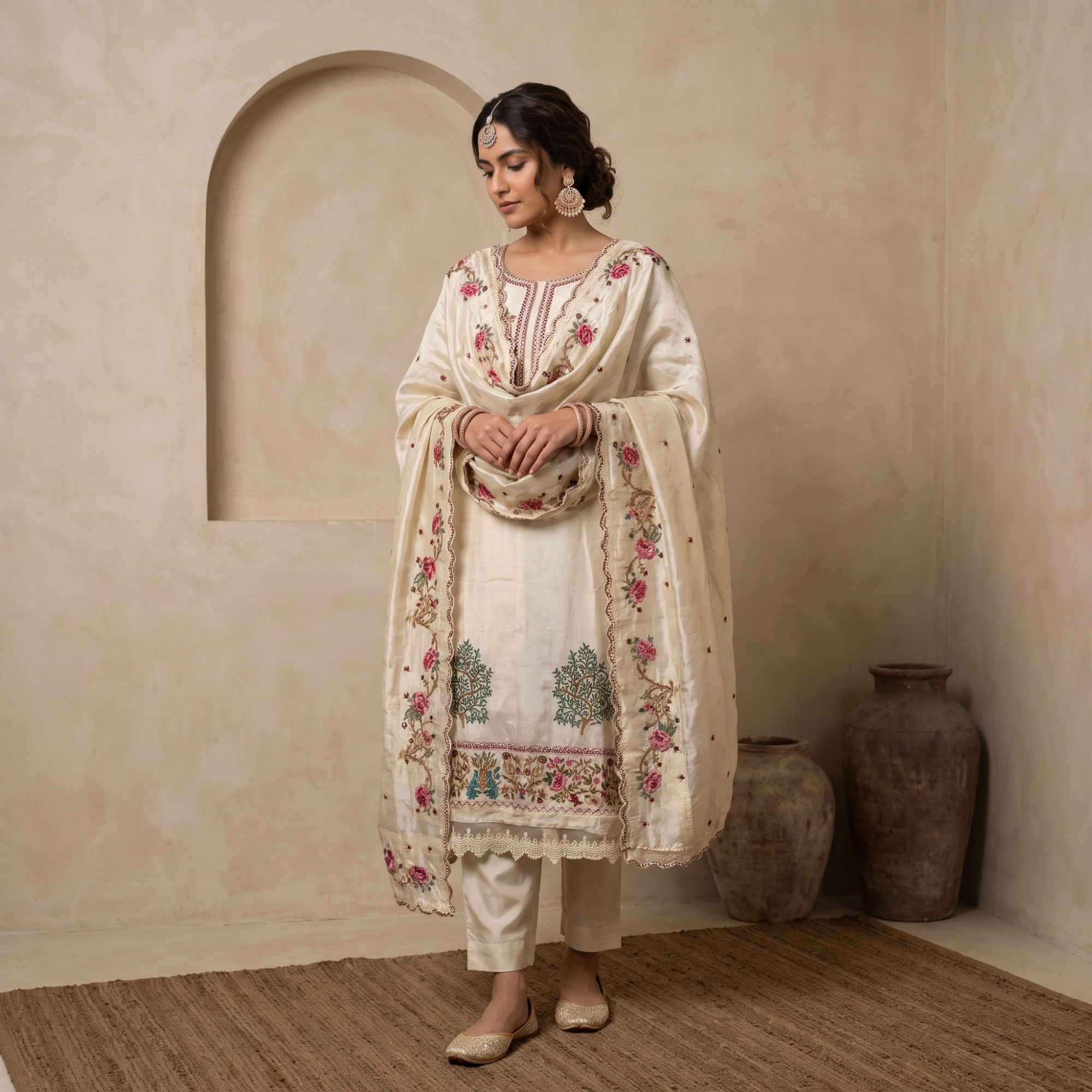 PURE KORA SILK (UNSTITCHED SUIT)