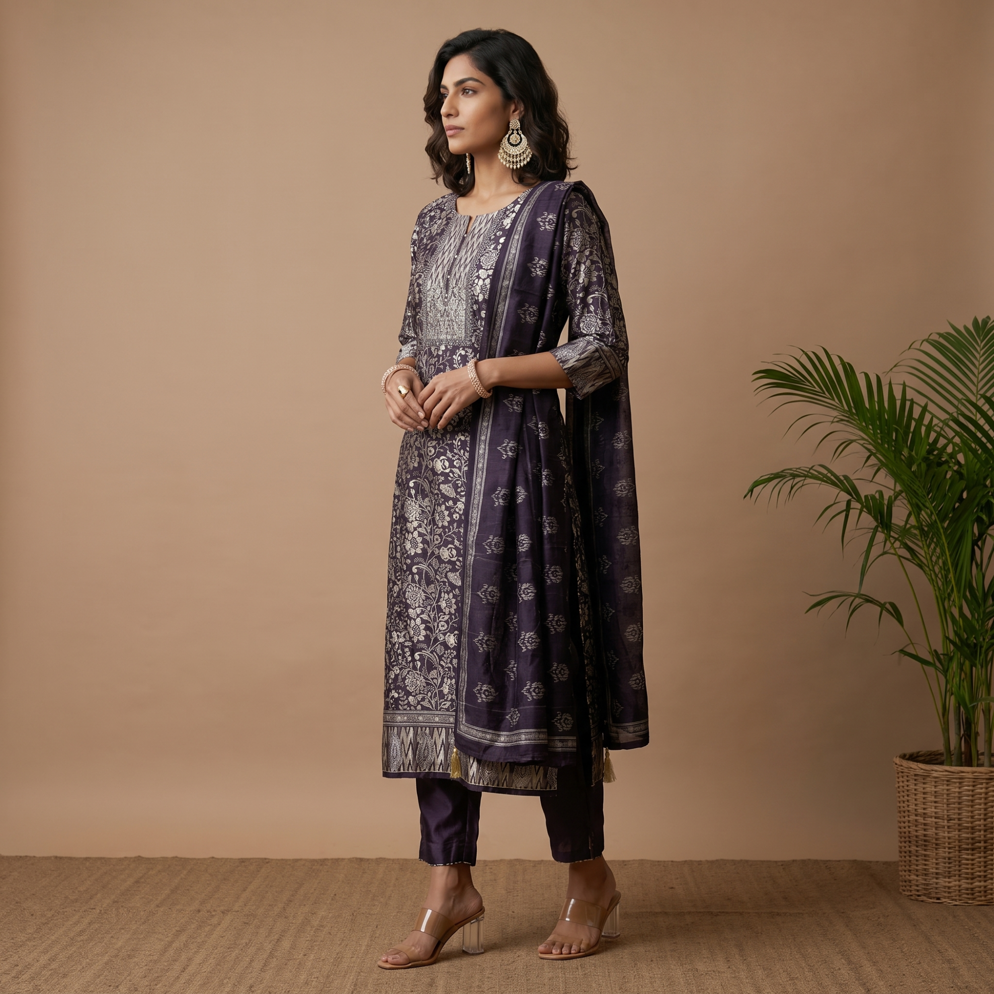 SOFT SILK (UNSTITCHED SUIT)