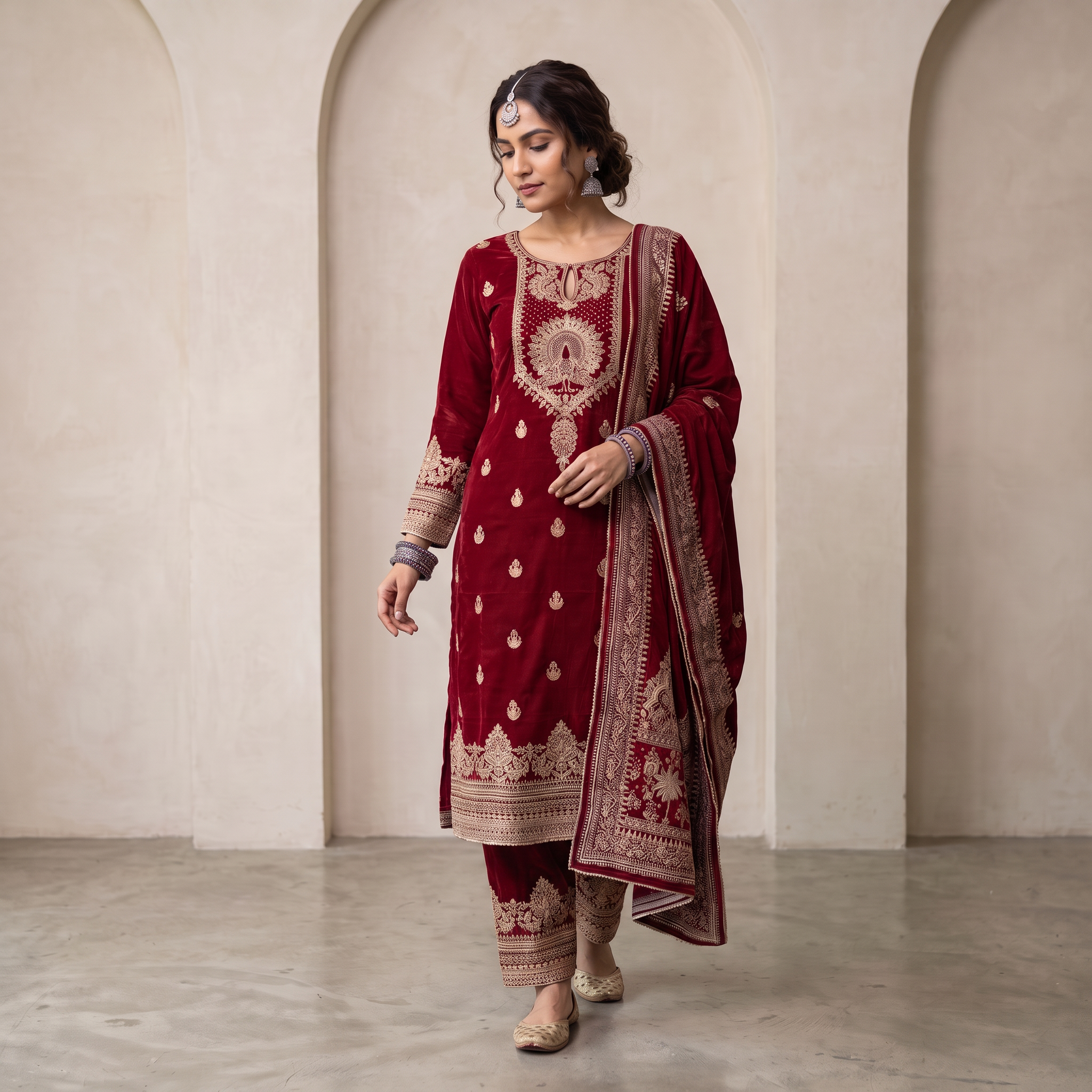 SOFT SILK (UNSTITCHED SUIT)