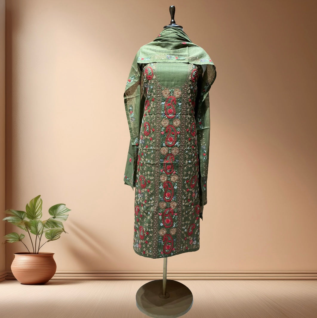 Kantha Work Suit