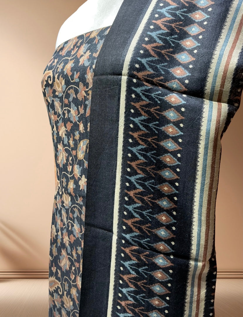 HANDLOOM PASHMINA SUIT WITH PASHMINA DUPATTA