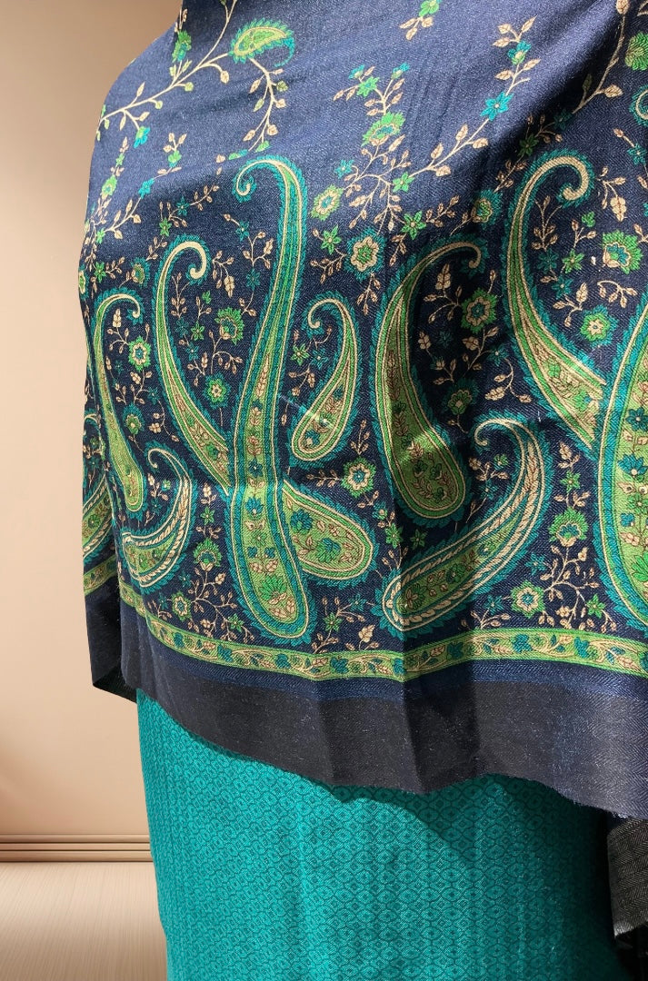 HANDLOOM PASHMINA SUIT WITH PASHMINA DUPATTA