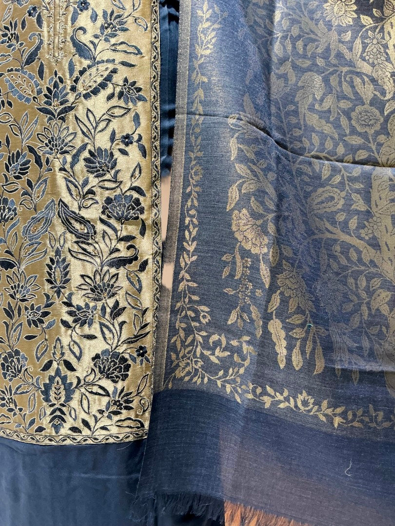PASHMINA SUIT WITH PASHMINA SHAWL