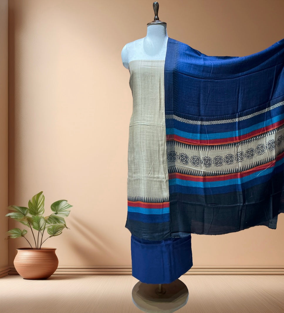 PASHMINA SUIT WITH PASHMINA SHAWL