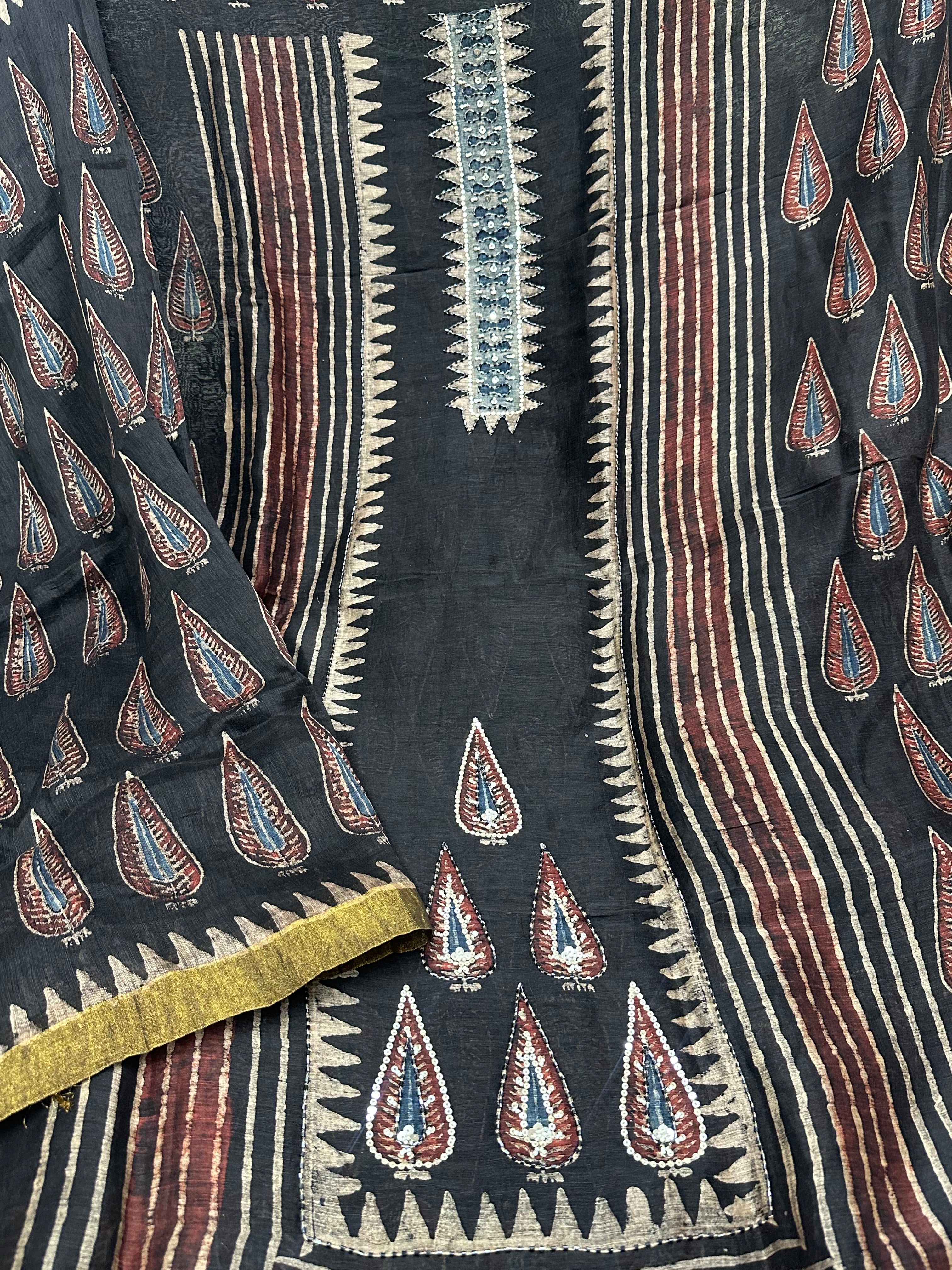 Pure linen silk