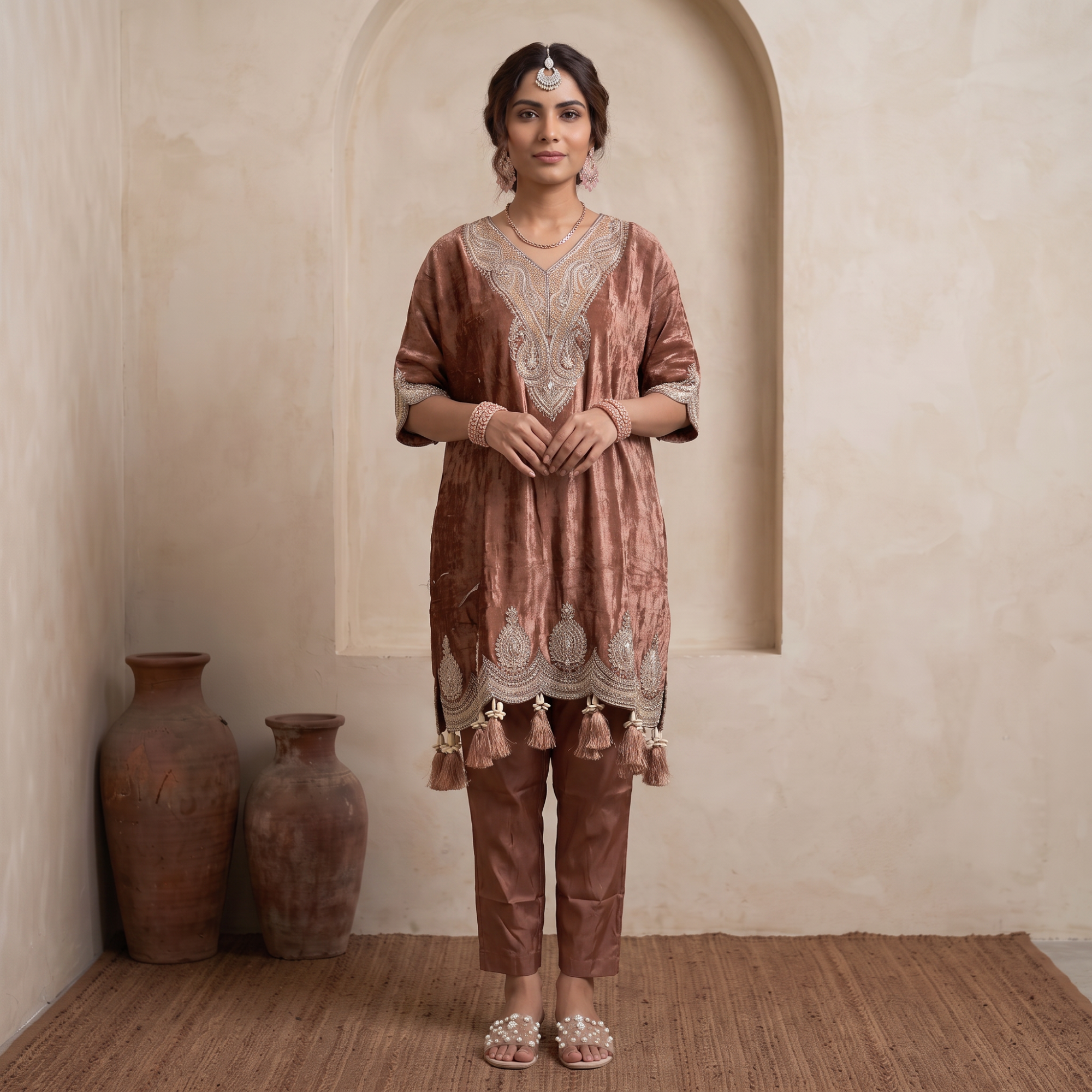 Readymade Dresses - Orange