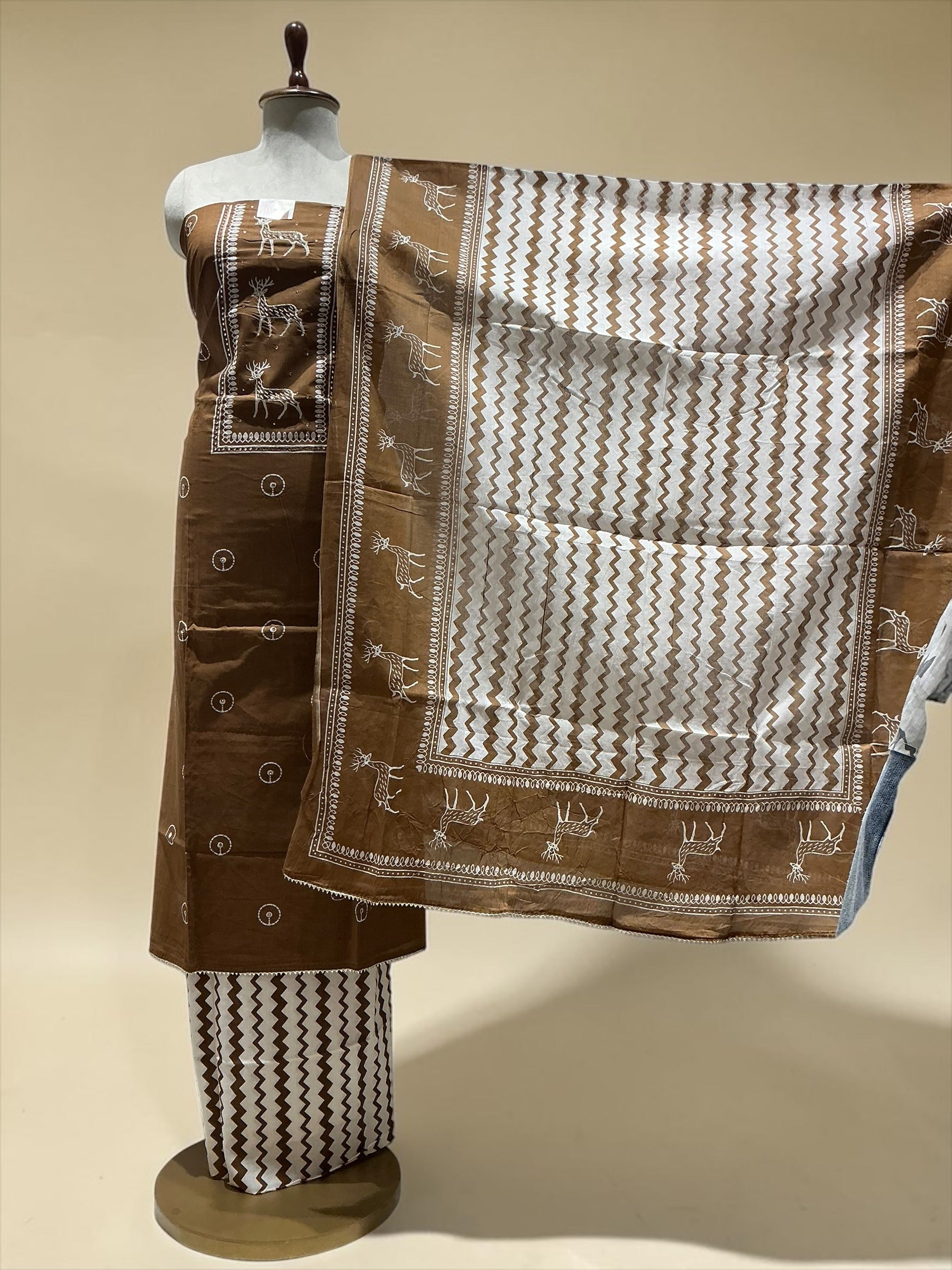 PURE COTTON SUIT WITH BEAUTIFUL DUPATTA
