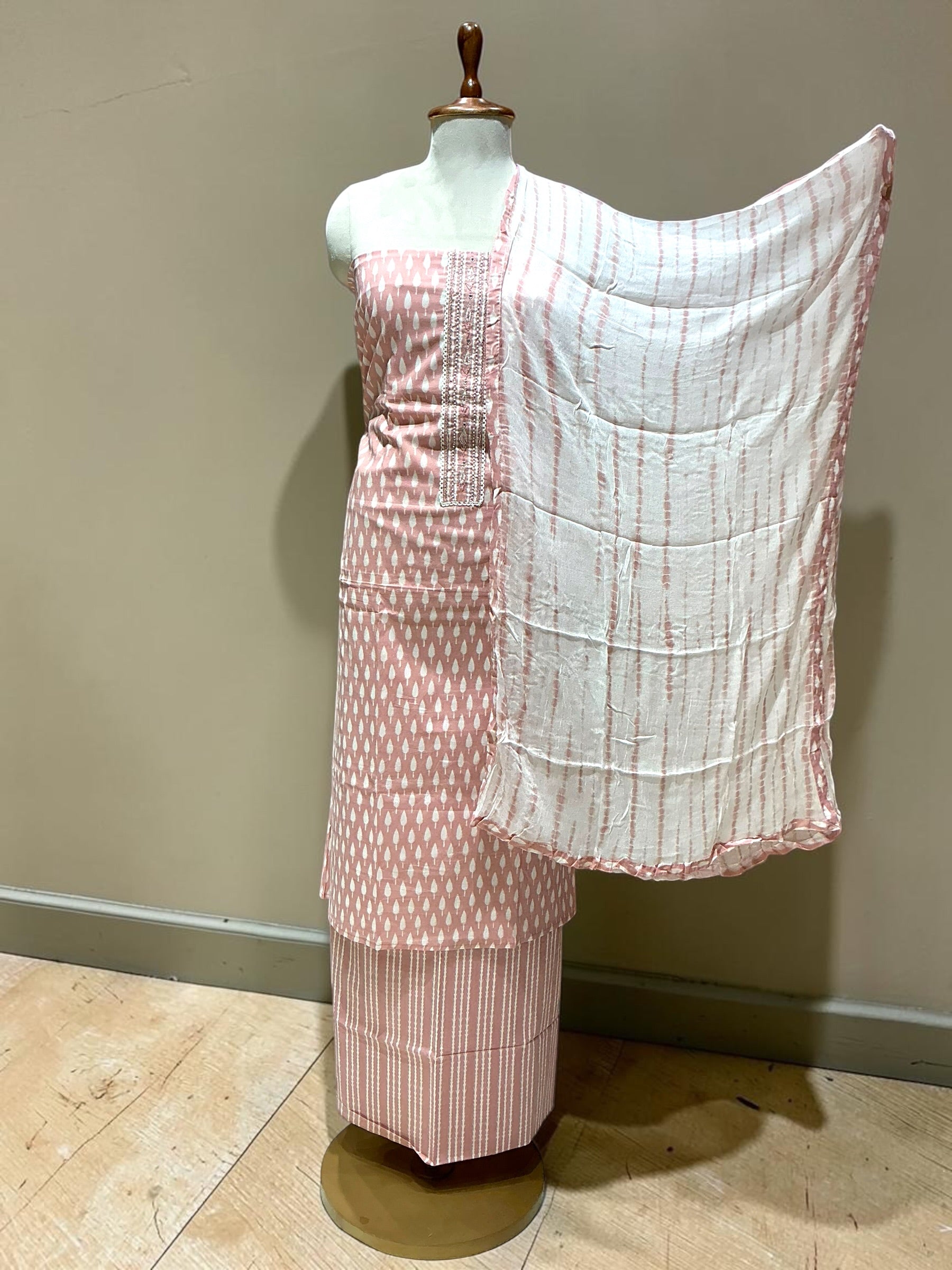 Unstitch Suit - Peach1