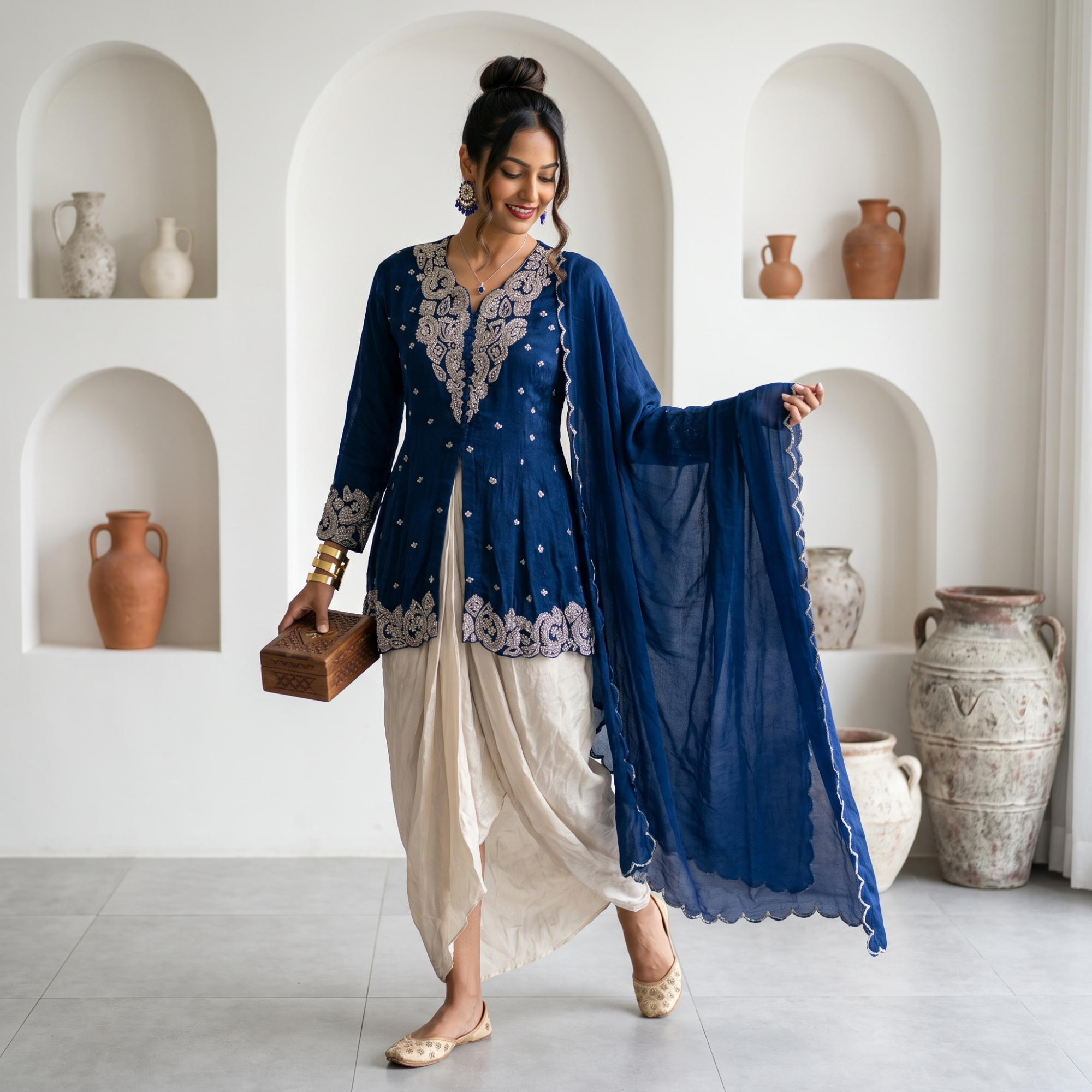Readymade Dresses - Blue