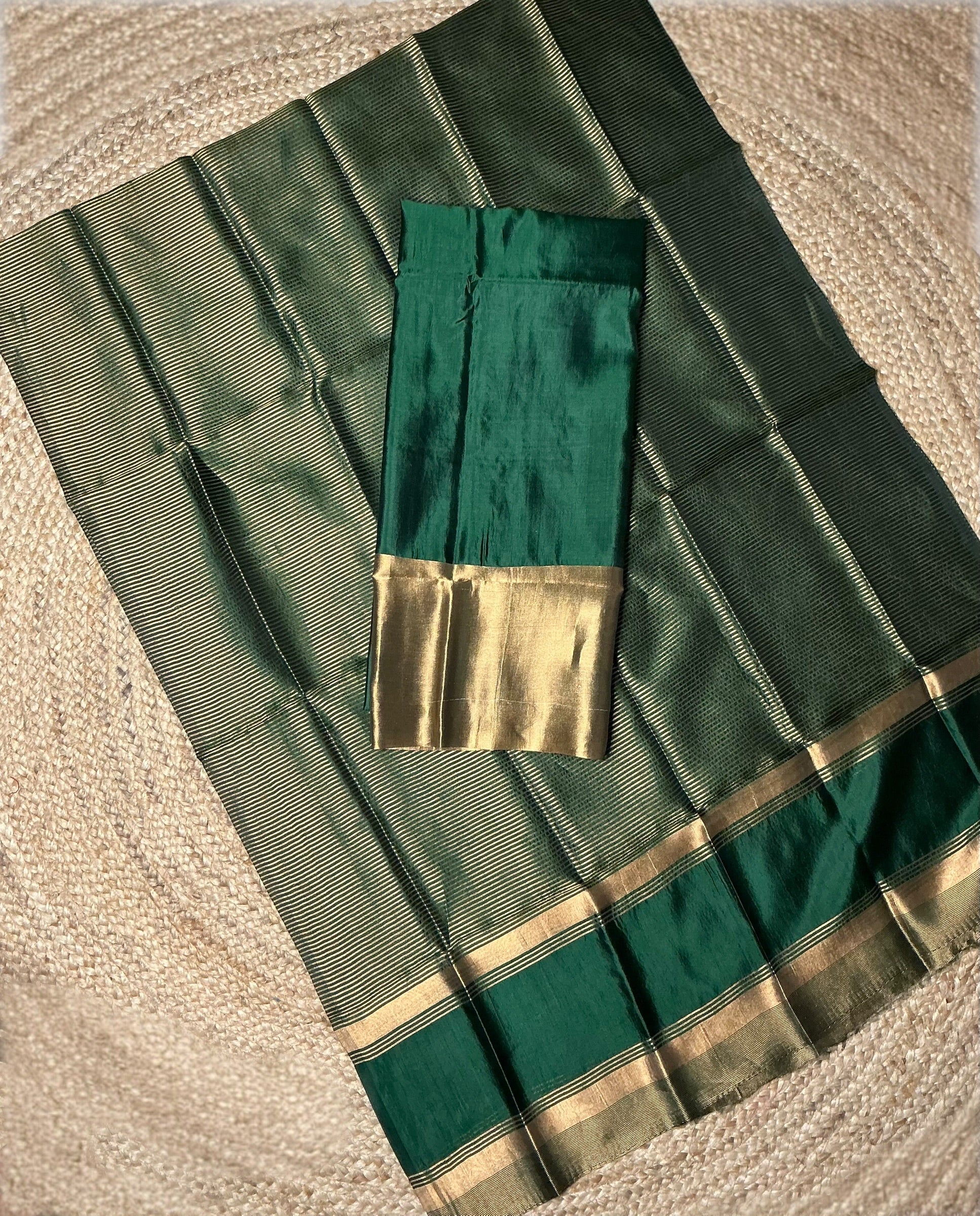 Unstitch Suit - BOTTLE GREEN