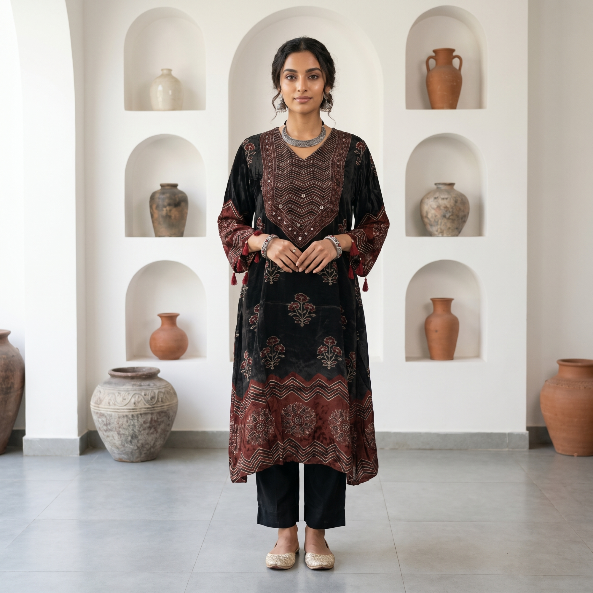 Readymade Dresses - BLACK