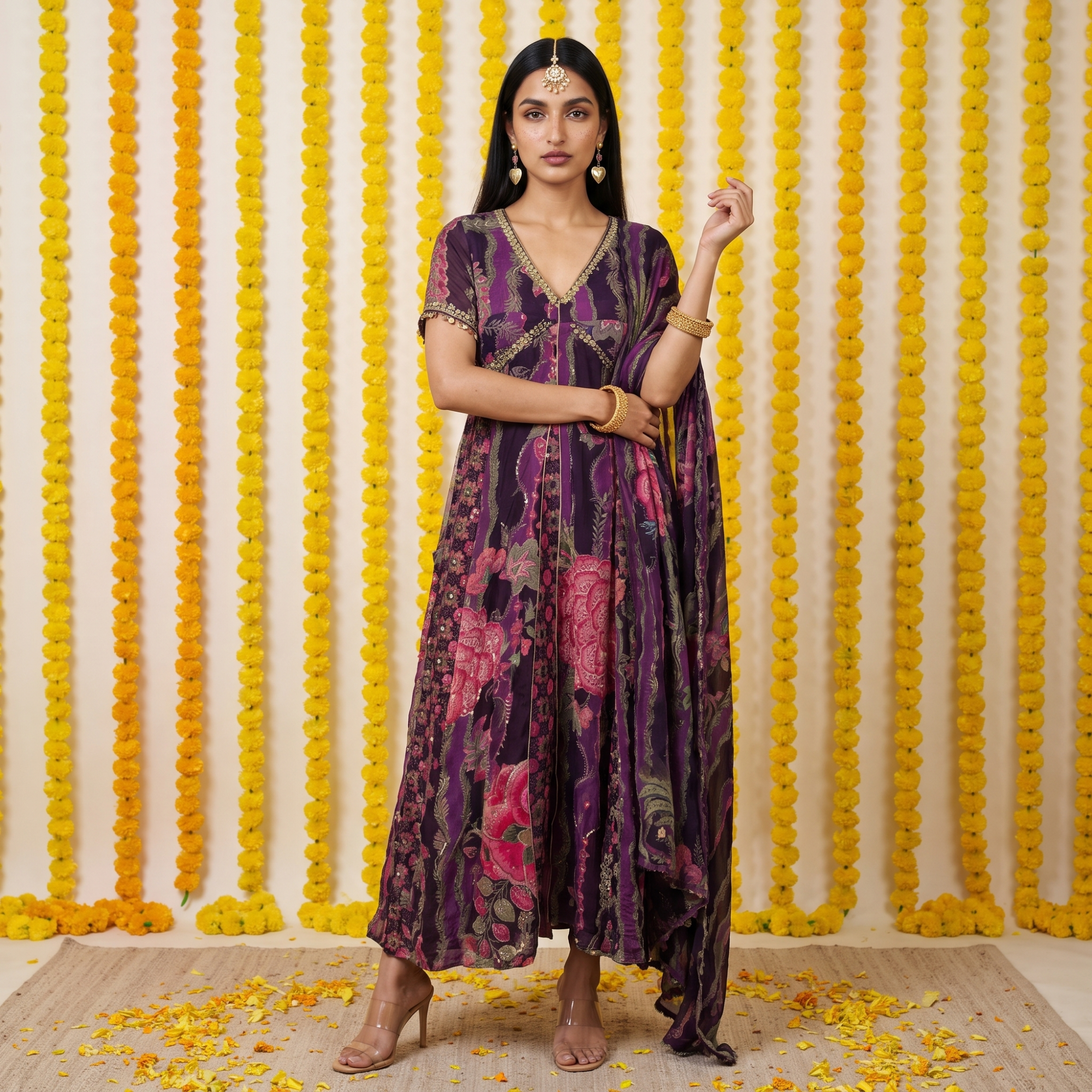 Readymade Dresses - PURPLE