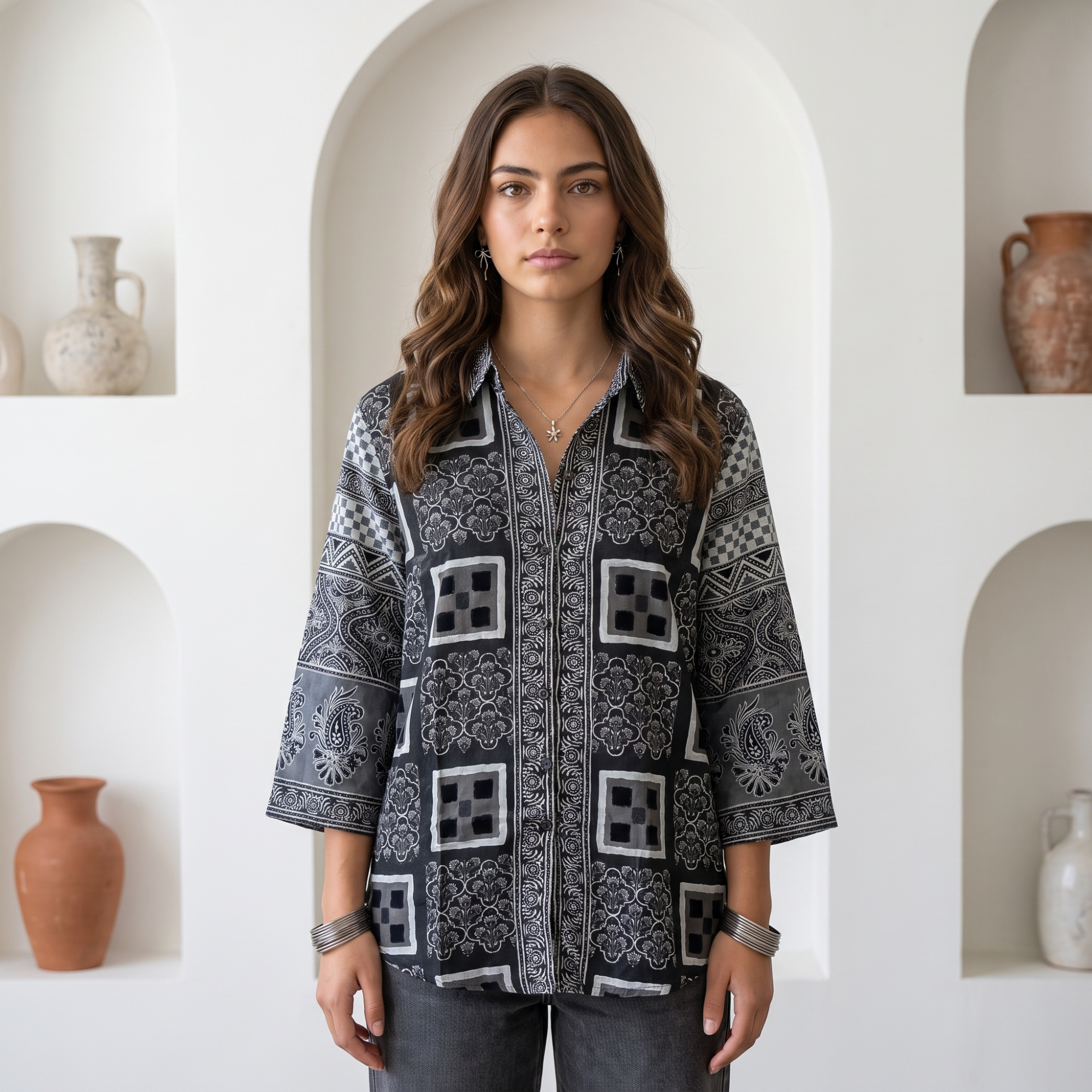 Readymade Dresses - BLACK