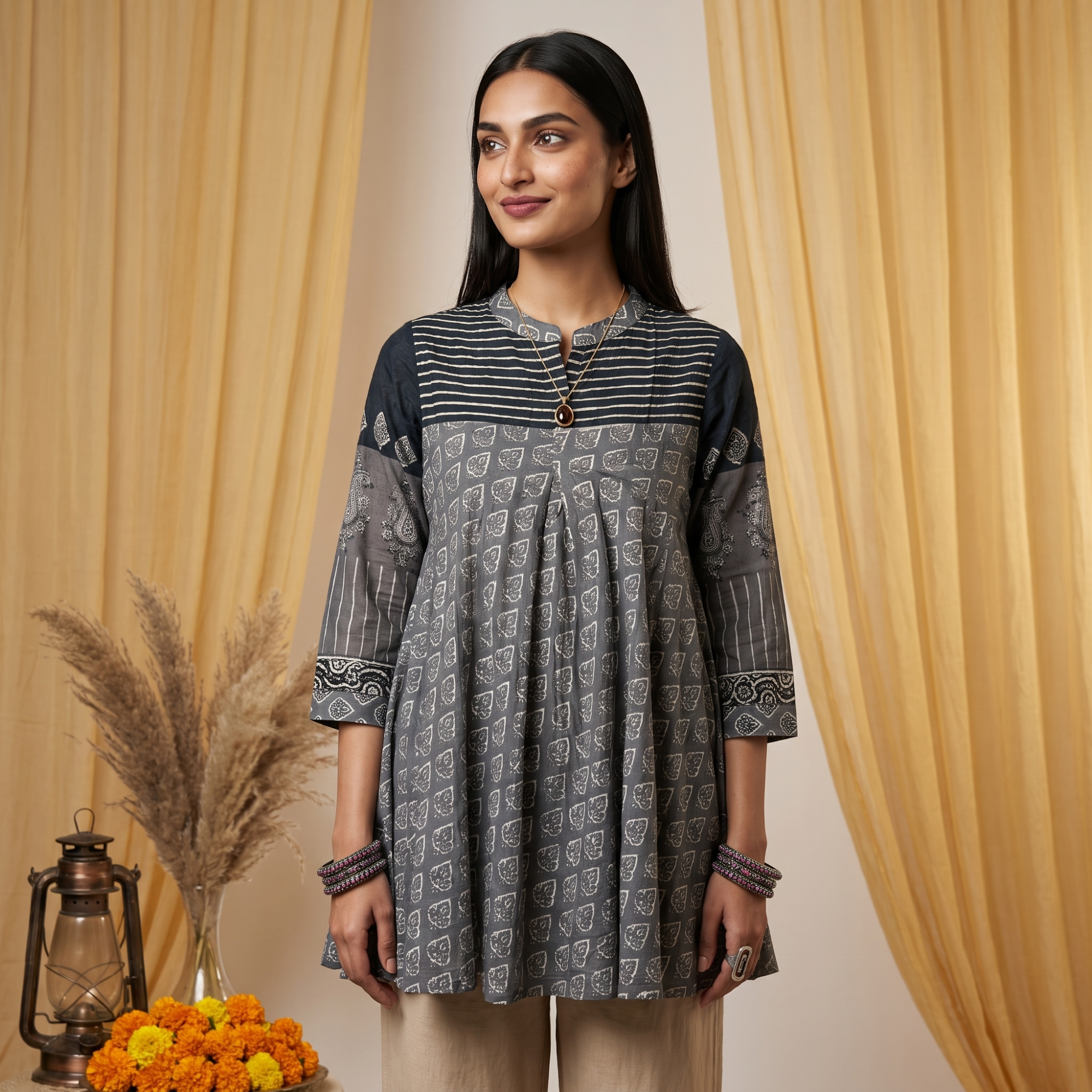 Readymade Dresses - GREY