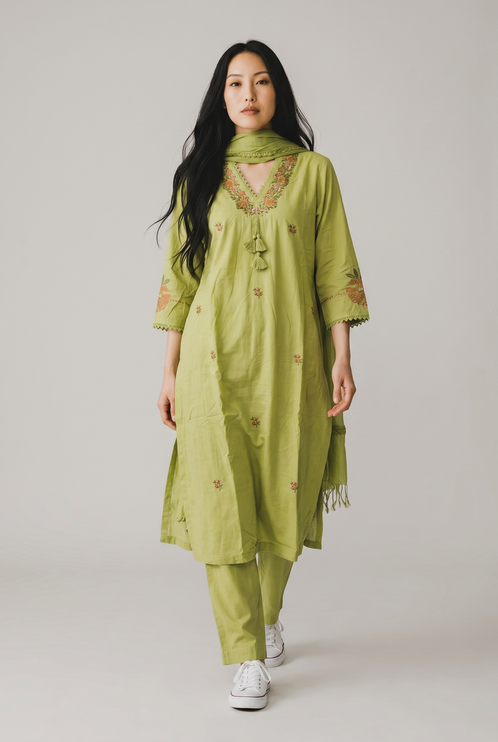 Unstitch Suit - Green1