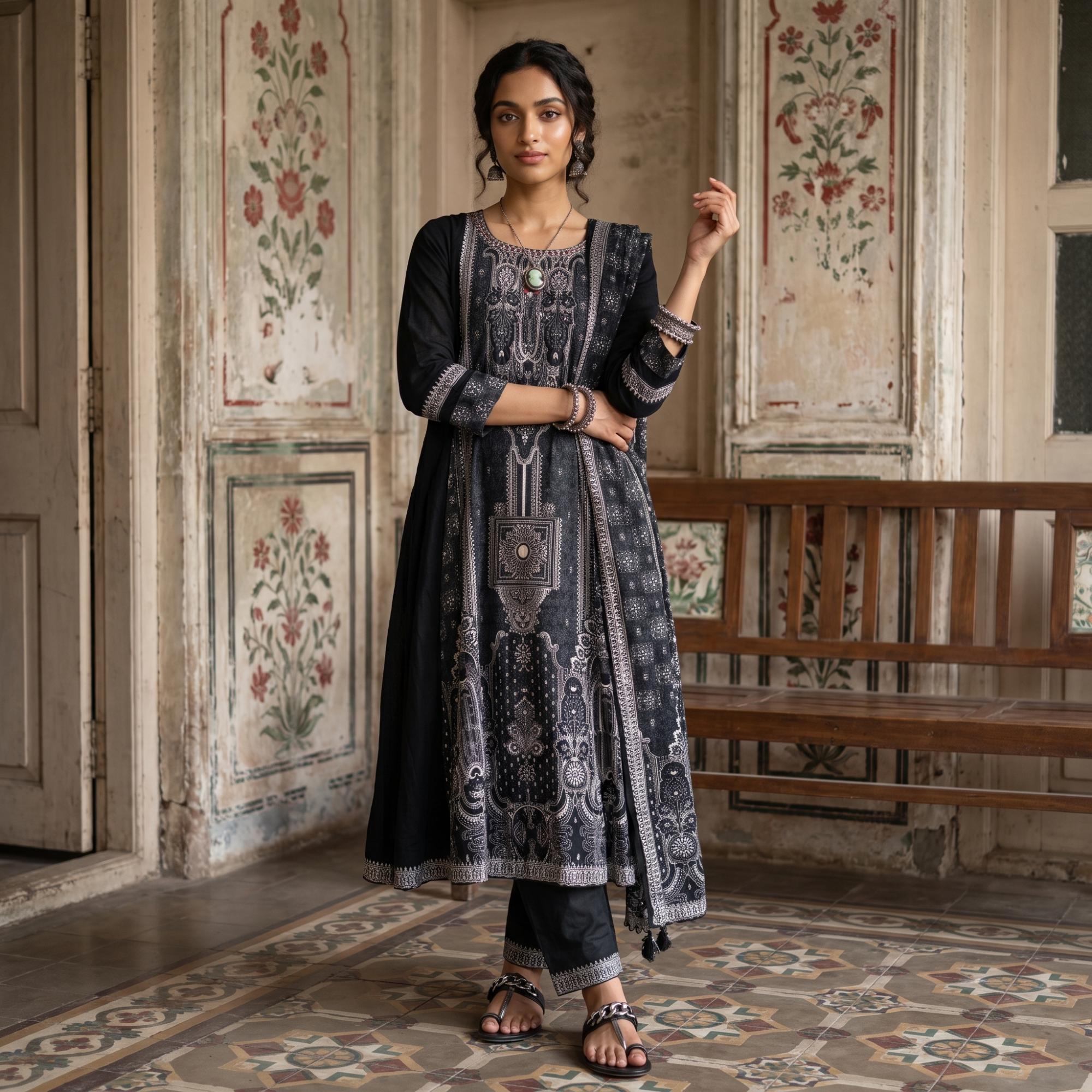 Readymade Dresses - BLACK