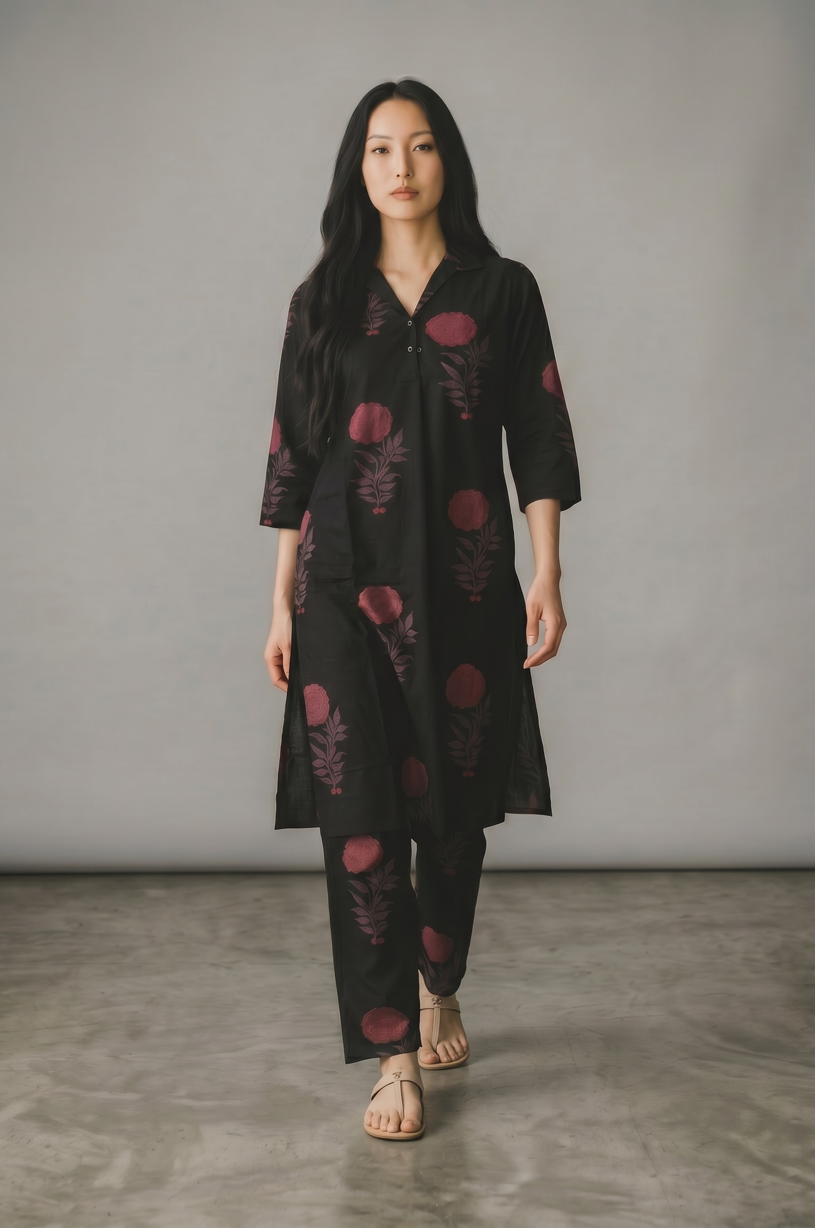 Unstitch Suit - BLACK