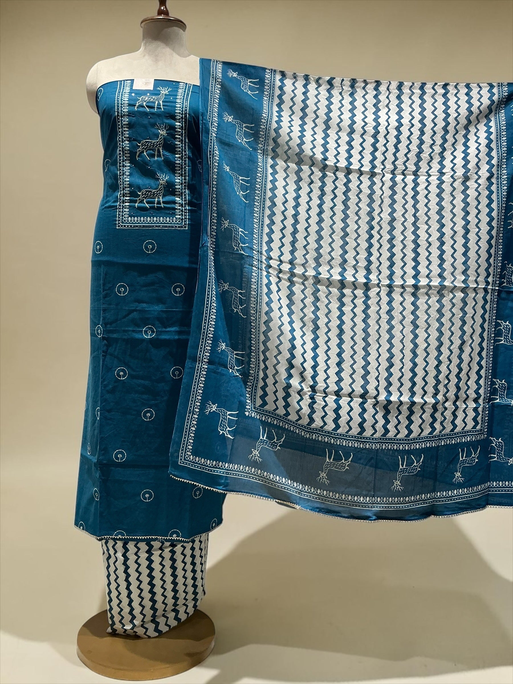PURE COTTON SUIT WITH BEAUTIFUL DUPATTA