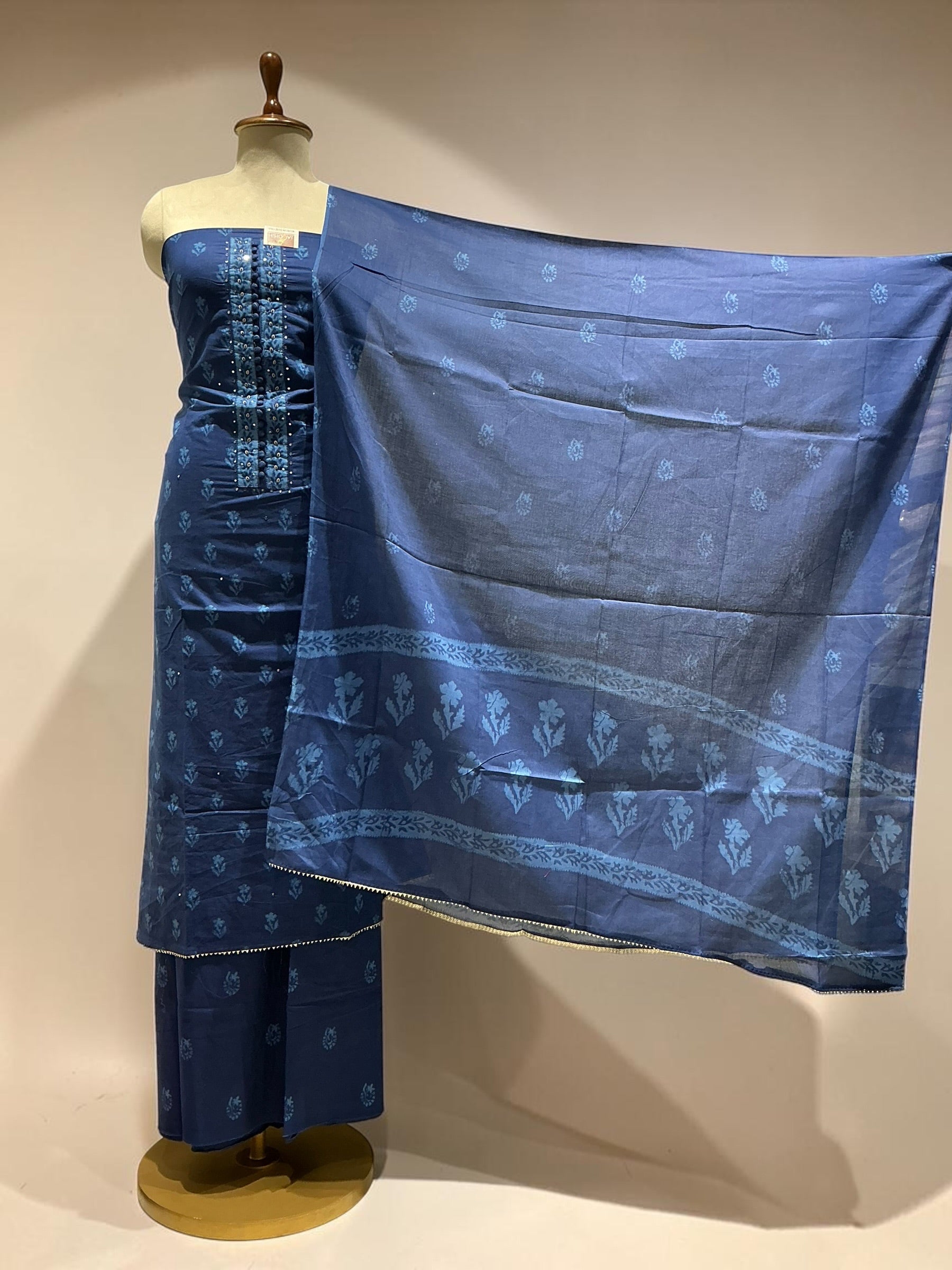 PURE COTTON SUIT WITH BEAUTIFUL DUPATTA