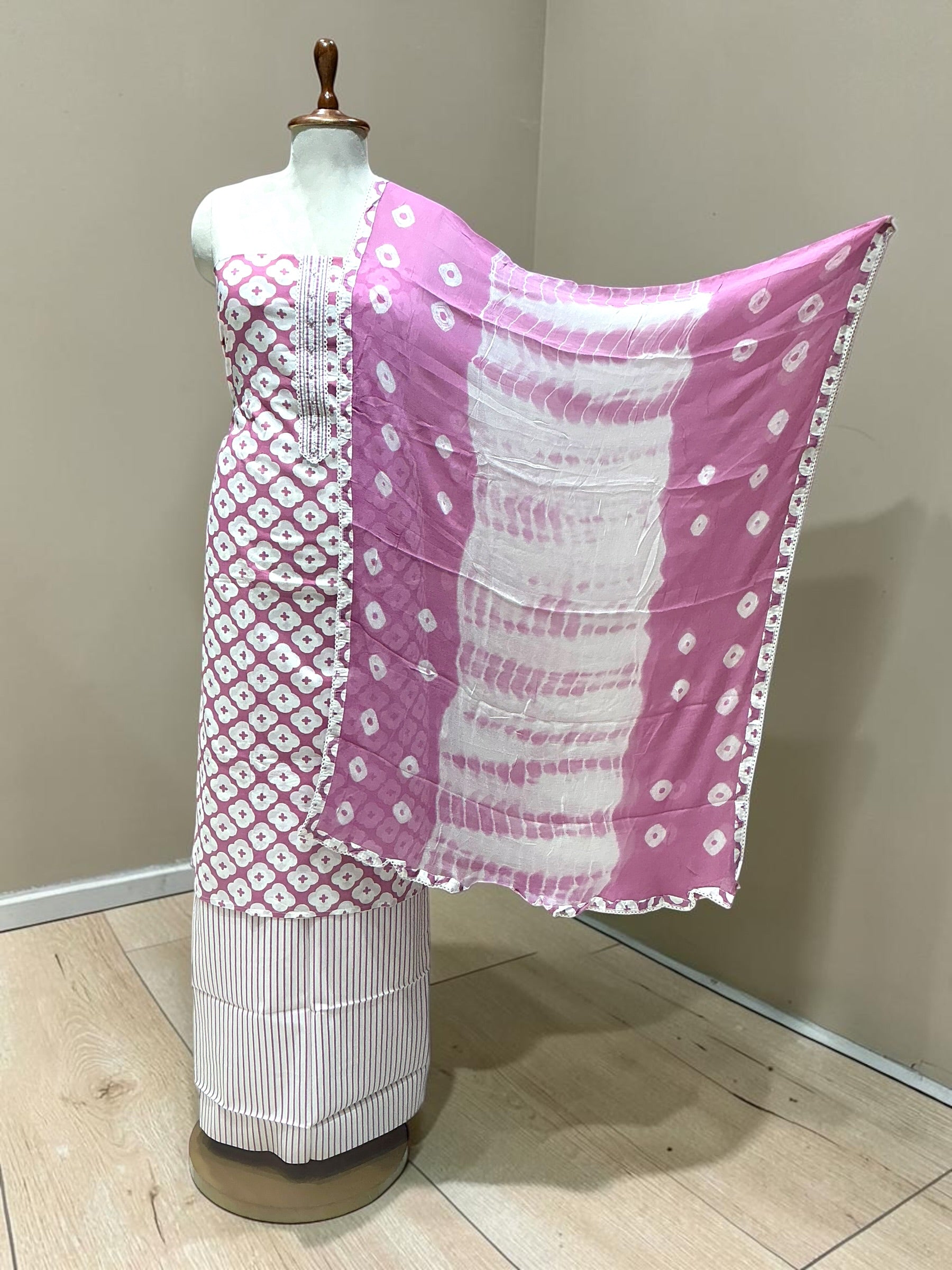 Unstitch Suit - PINK1