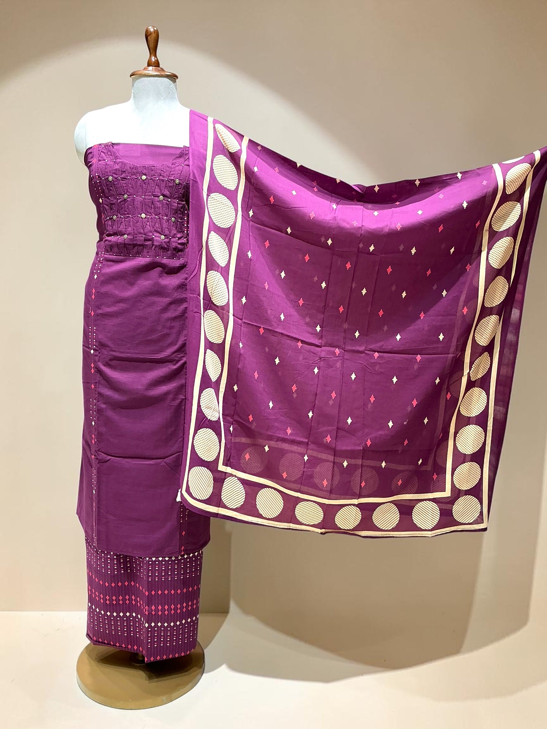 Unstitch Suit - WINE