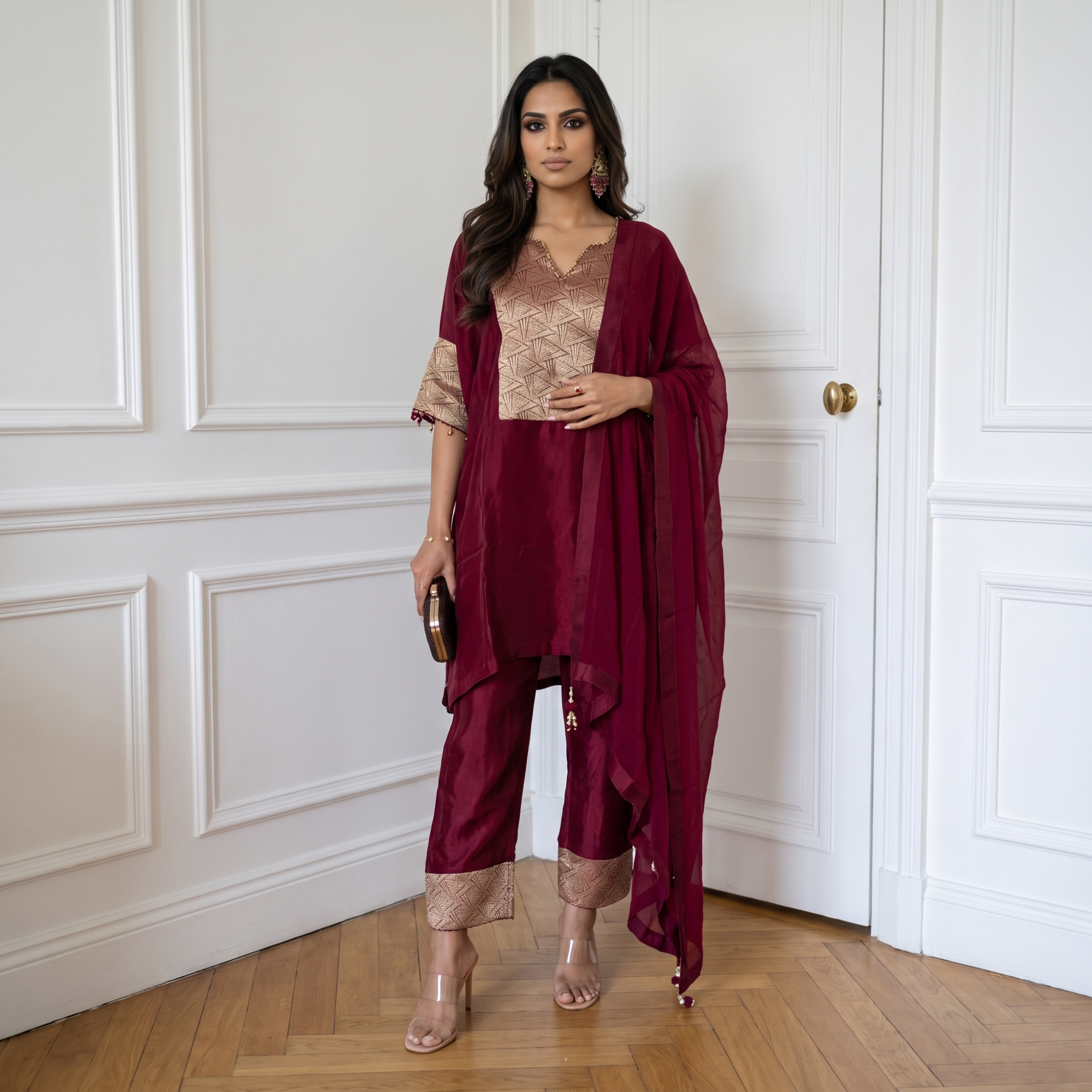 Readymade Dresses - WINE