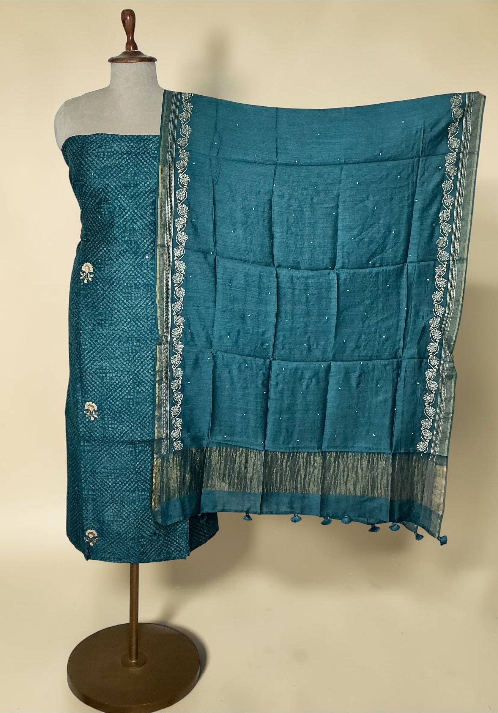 Un-Stich Suit - Teal blue
