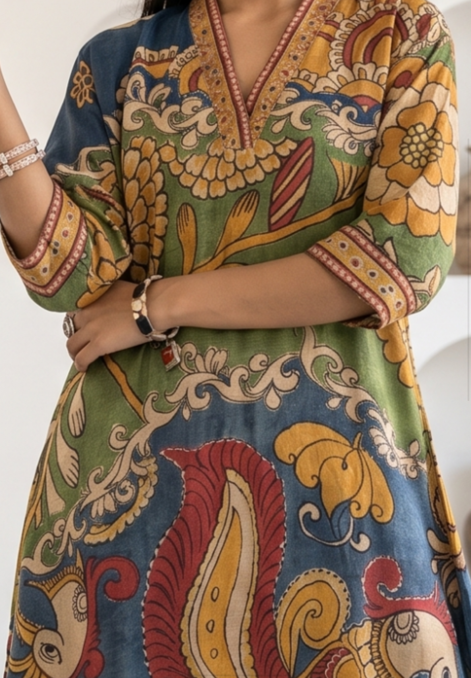 PREMIUM KALAMKARI CO-ORD SET