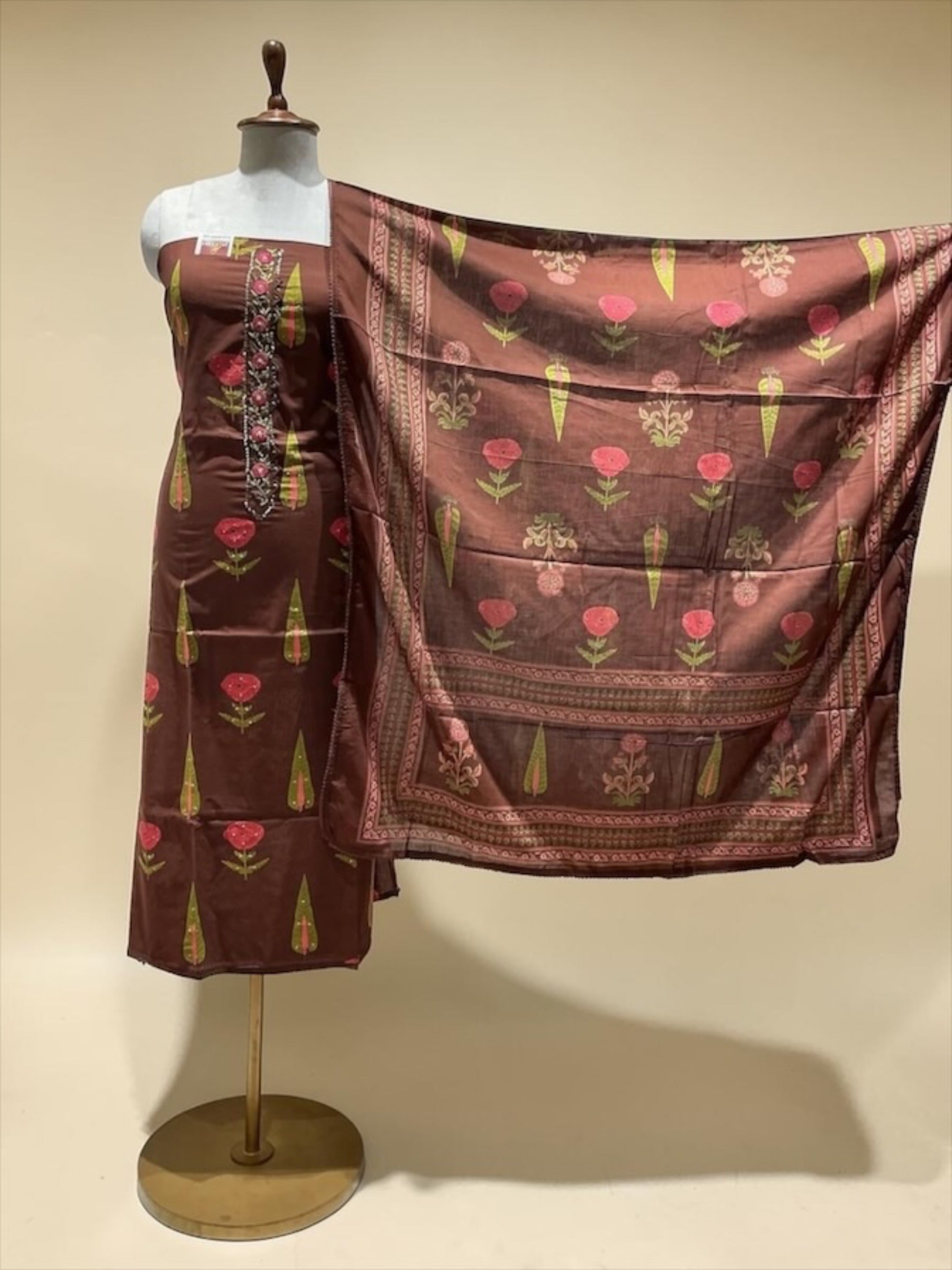Unstitch Suit - Brown