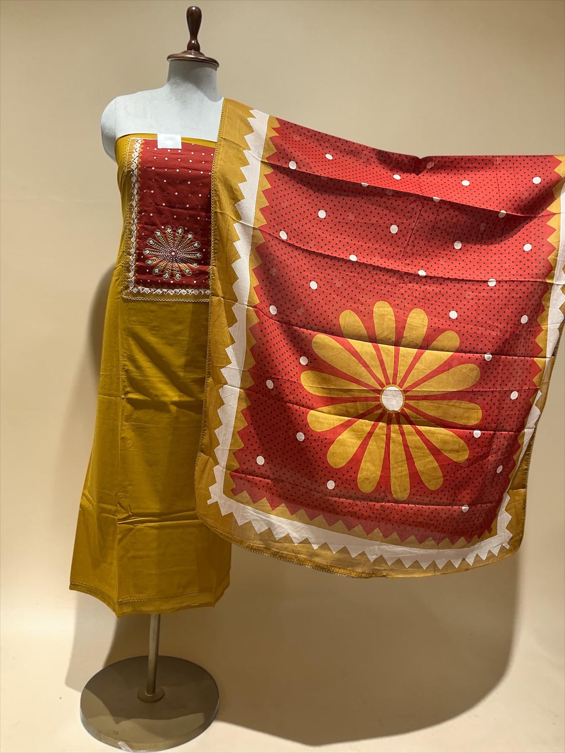Unstitch Suit - Mustardd